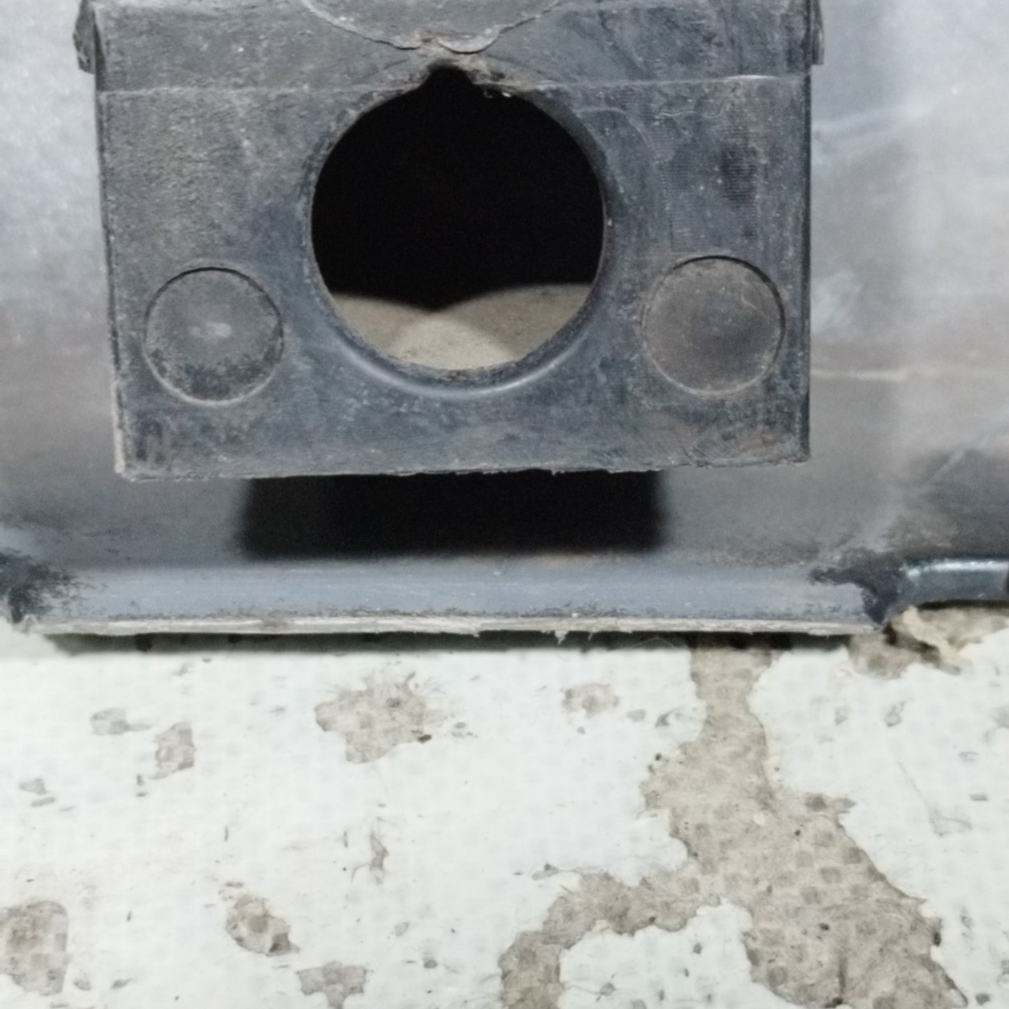 Dark grey front bumper Citroen C1 2005 ecoAC10135