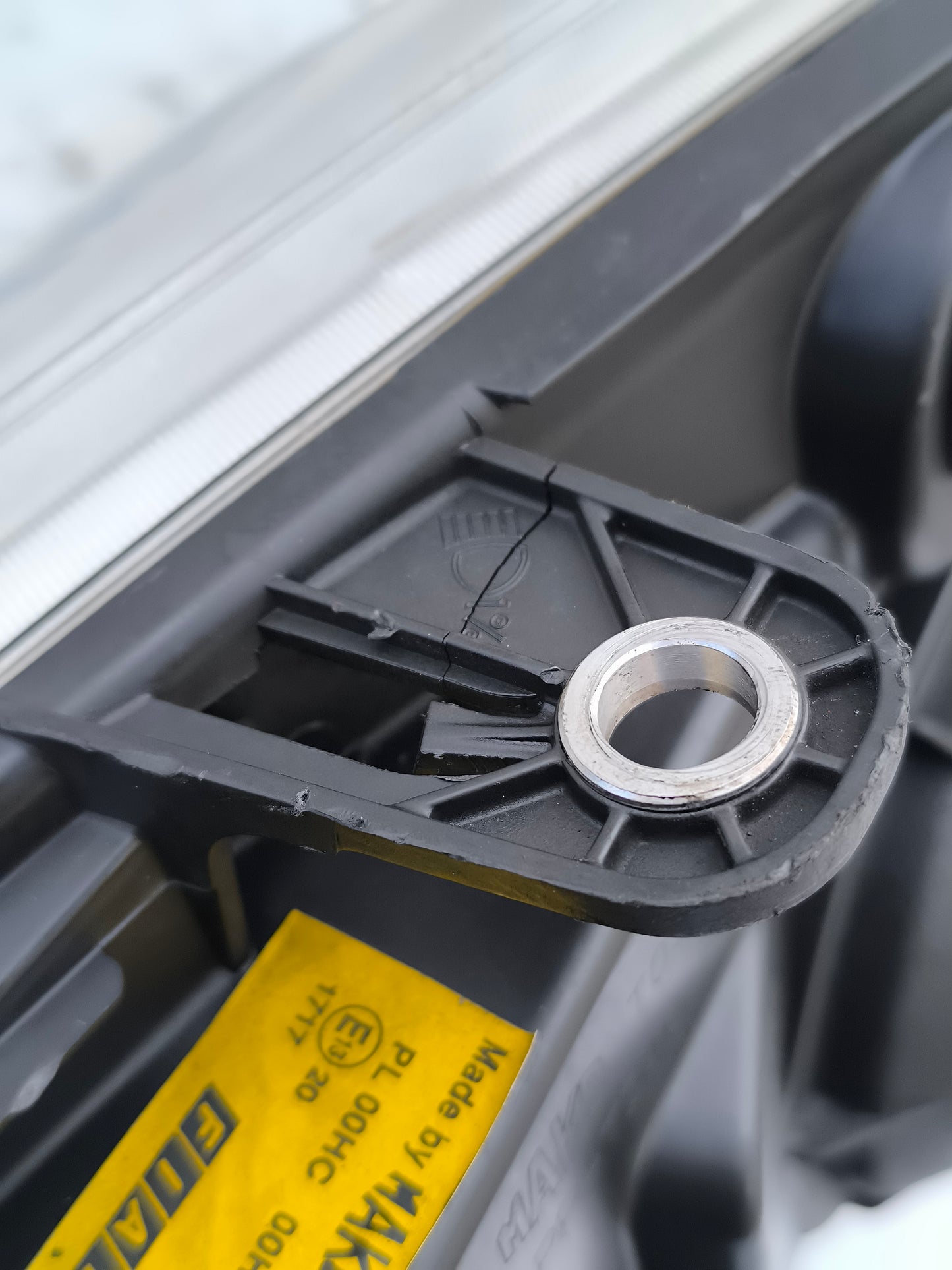 Front right headlight Fiat Doblò 2007 ecoAG6083