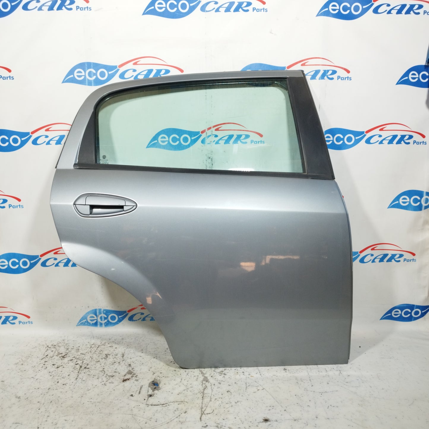 Dunkelgraue hintere rechte Tür Fiat Punto Evo ecoAC9246