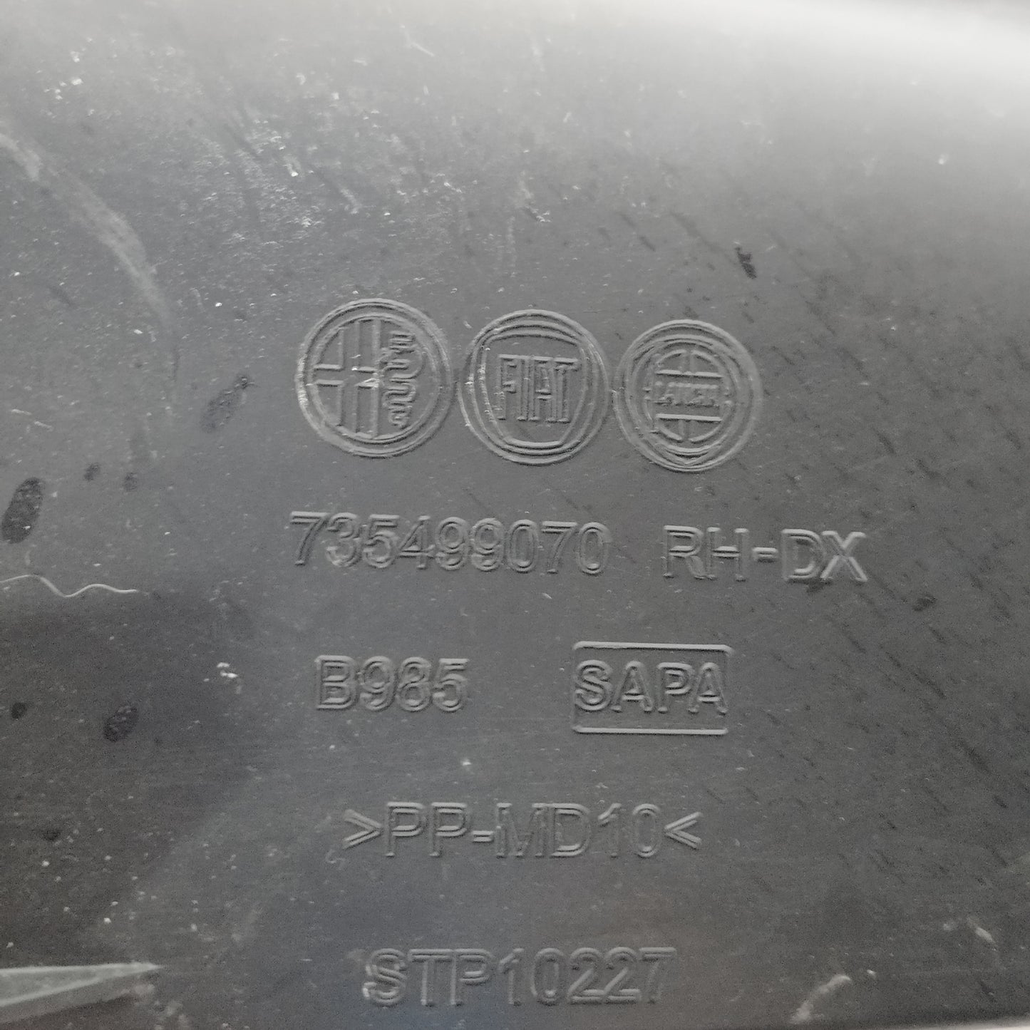 Battitacco posteriore dx Fiat New Panda 2015 Cod: 735499070 ecoAC13021