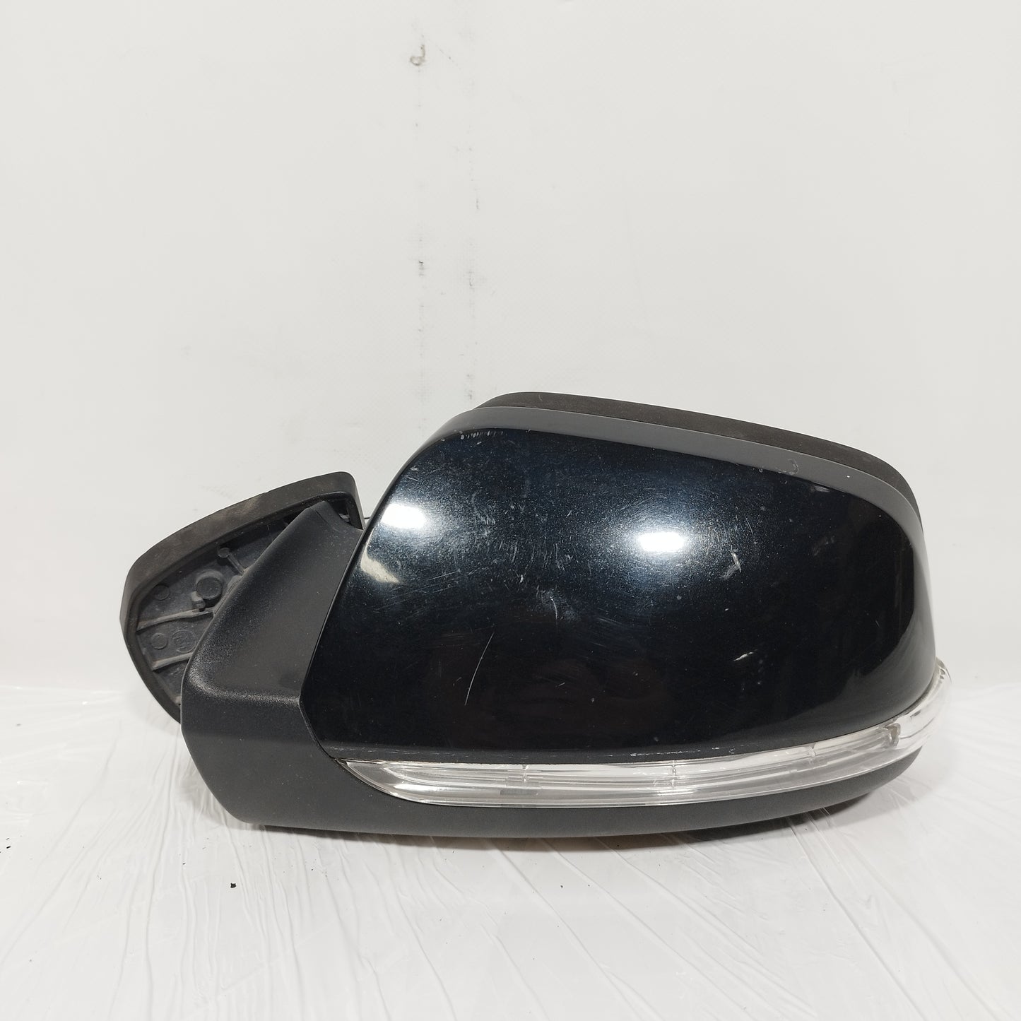 Elektrischer Außenspiegel vorne links, schwarz, Mercedes A-Klasse, Baujahr 2010, 9-adrig, ecoAC12509