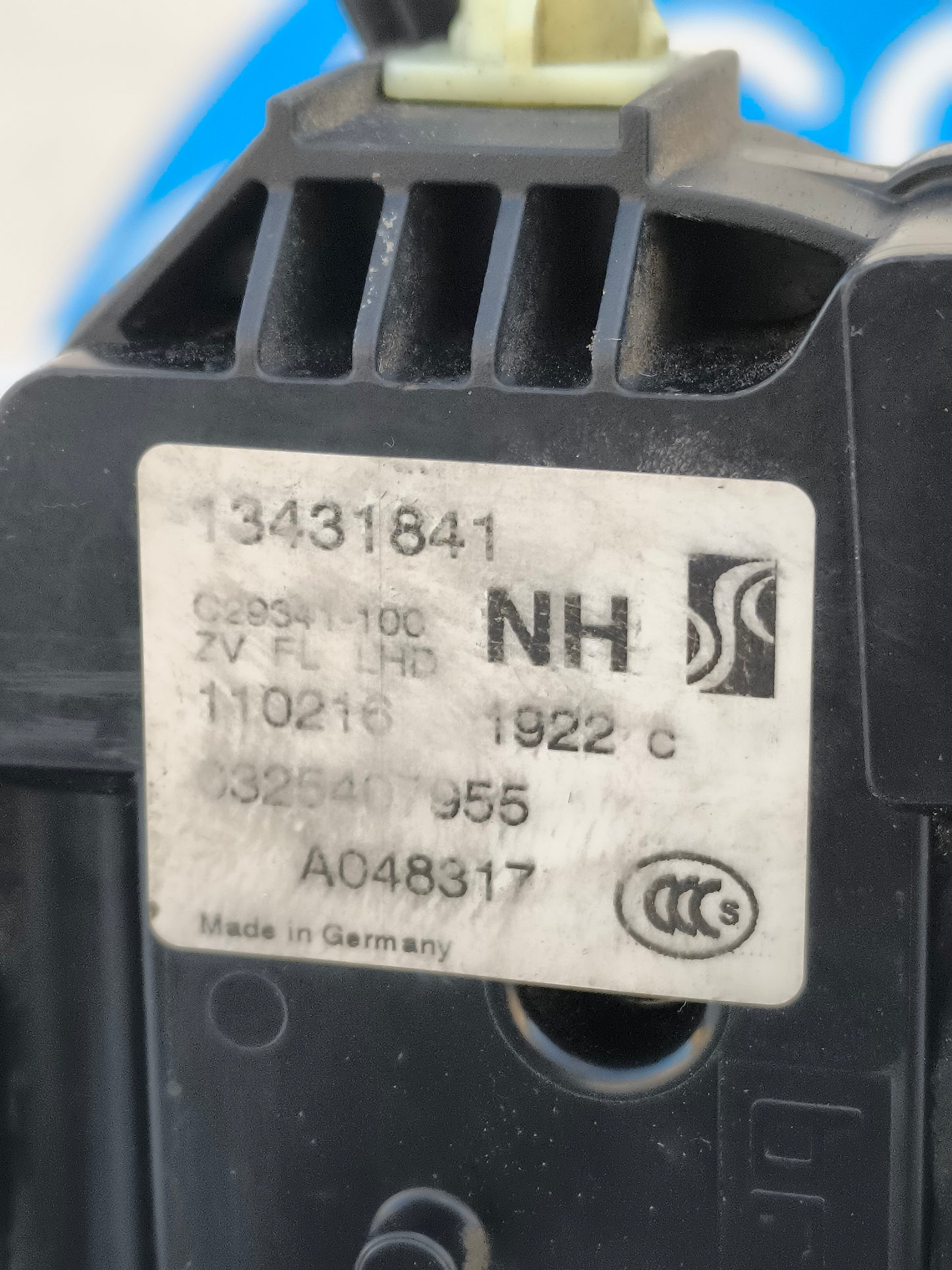 Front left lock Opel Corsa E Cod.13431841 ecoAG6201