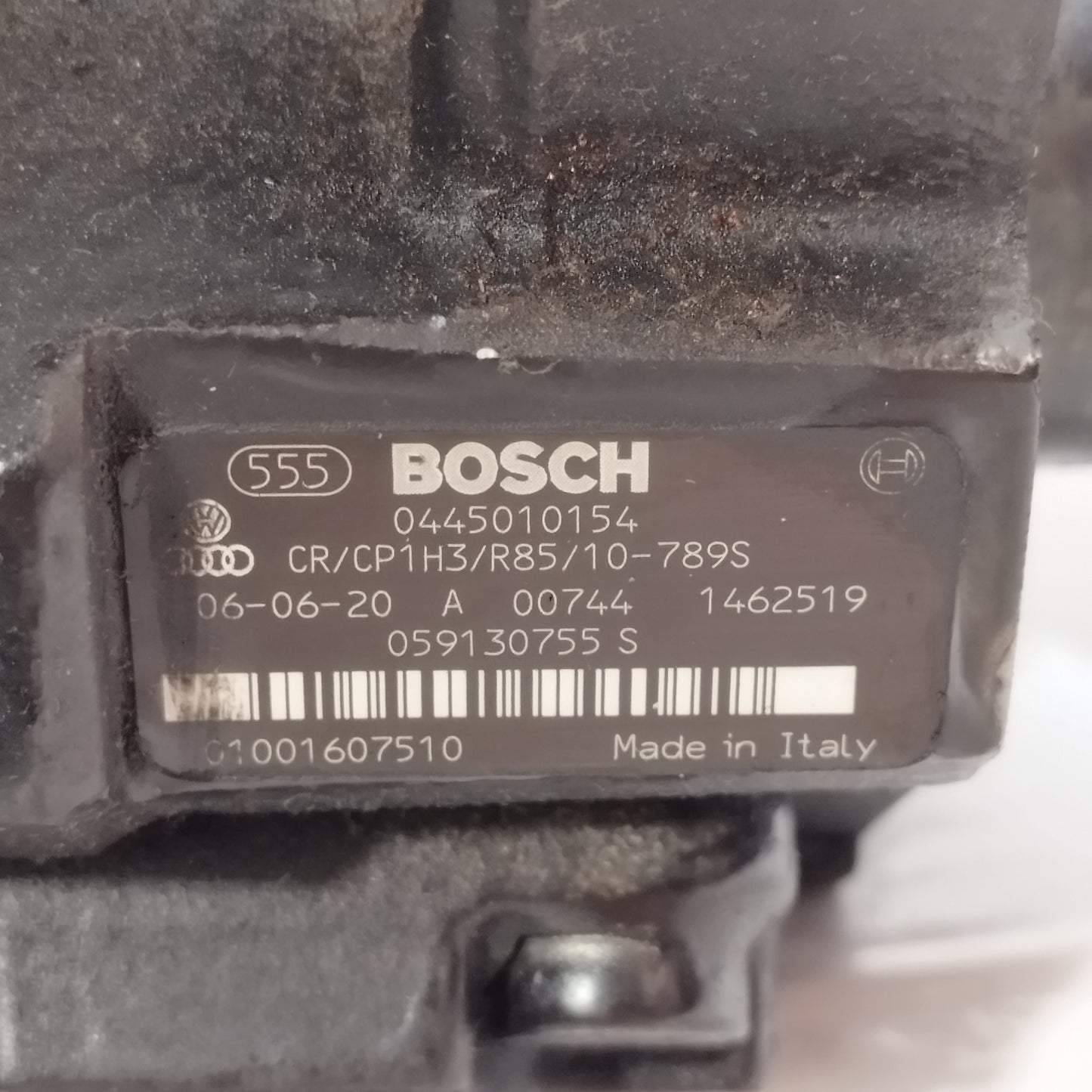 Common-Rail-Pumpe Audi A6 3.0 TDI 2006, Teilenummer: 0445010154, ecoAC14083