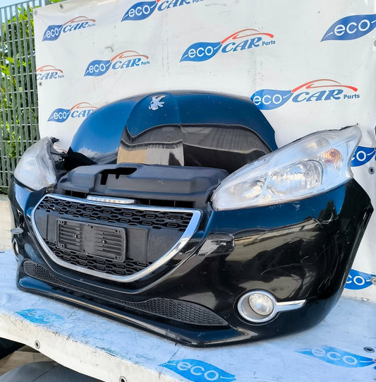 Frontpartie / Komplette schwarze Karosserie Peugeot 208 2013 ecoAG5718