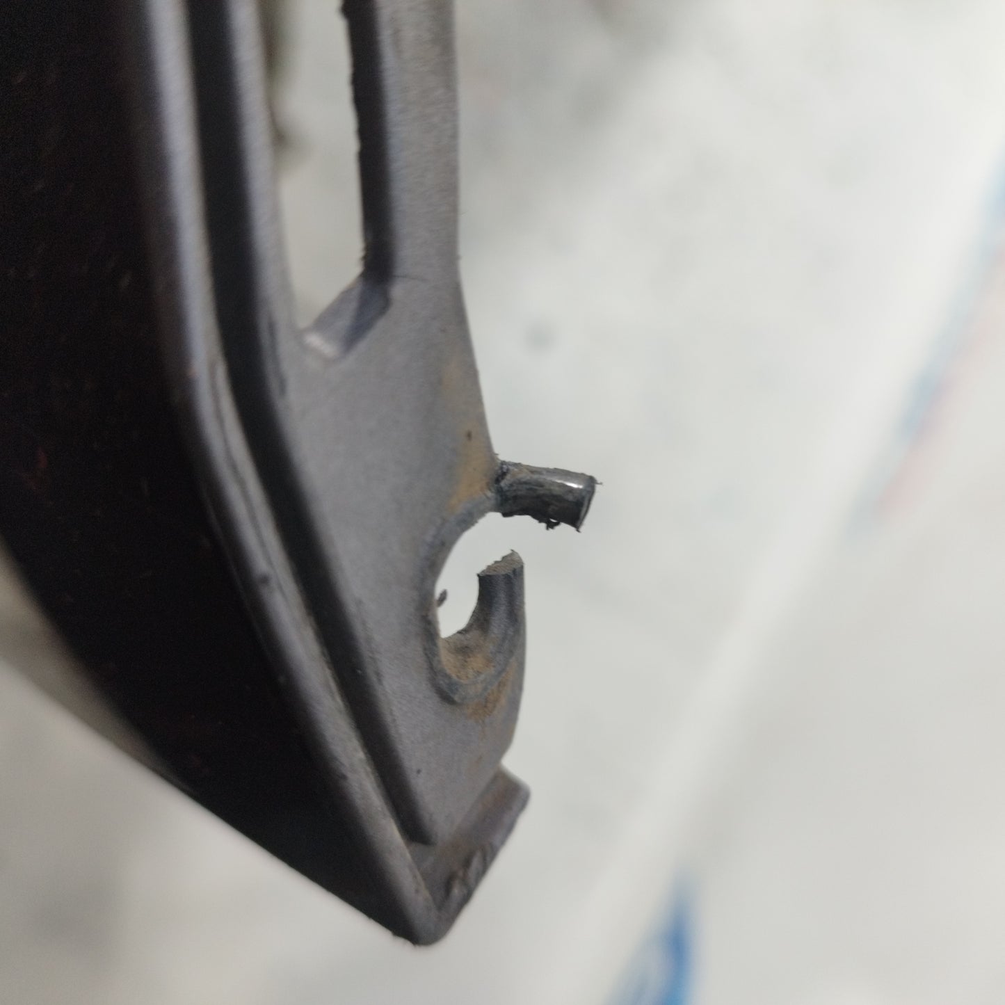 Renault Clio 2010 ecoAC10232 Graue Heckstoßstange