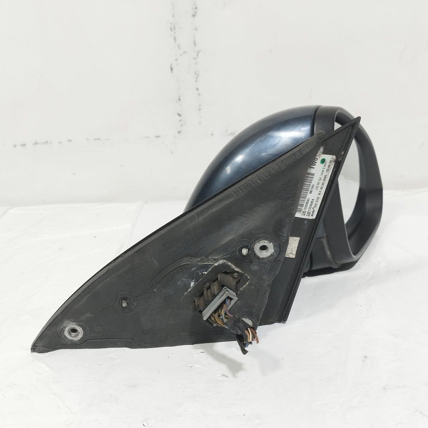 Specchietto elettrico anteriore dx grigio scuro Opel Insignia 2010 11 Fili ecoAC14991