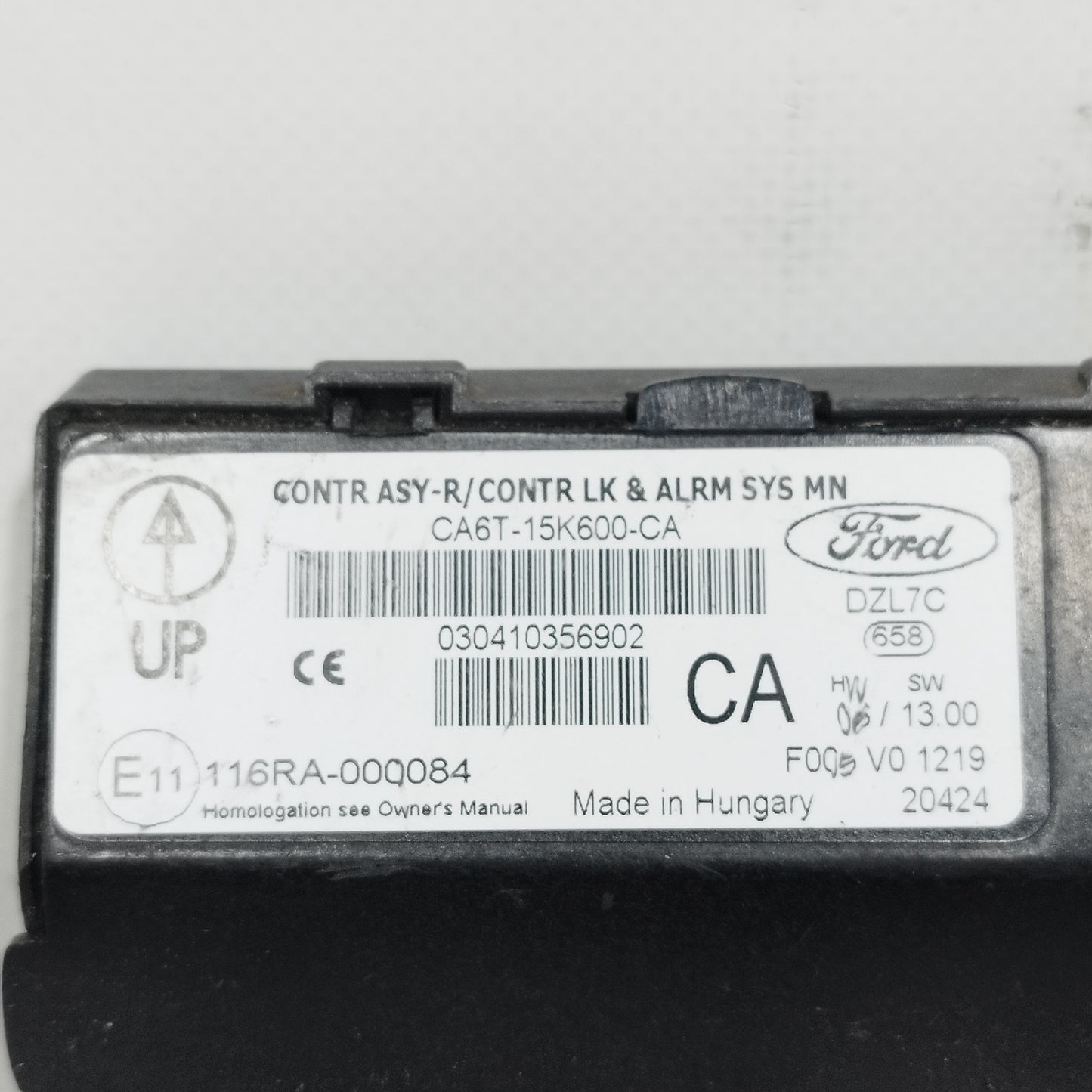 Comfort control unit Ford Fiesta 1.4B 2010 Cod: CA6T-15K600-CA ecoAC12493