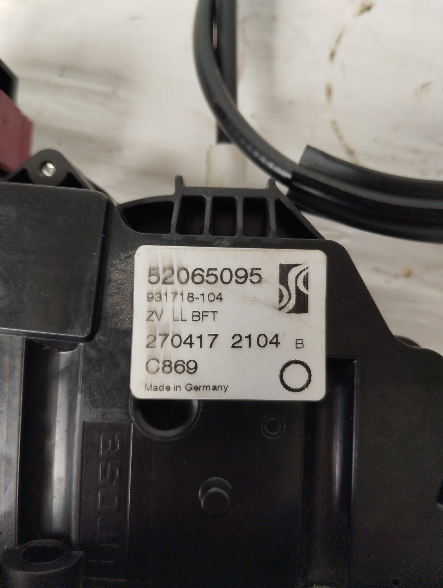 Türschloss vorne rechts Fiat Punto Evo 199 Code: 52065995 ecoAG5432