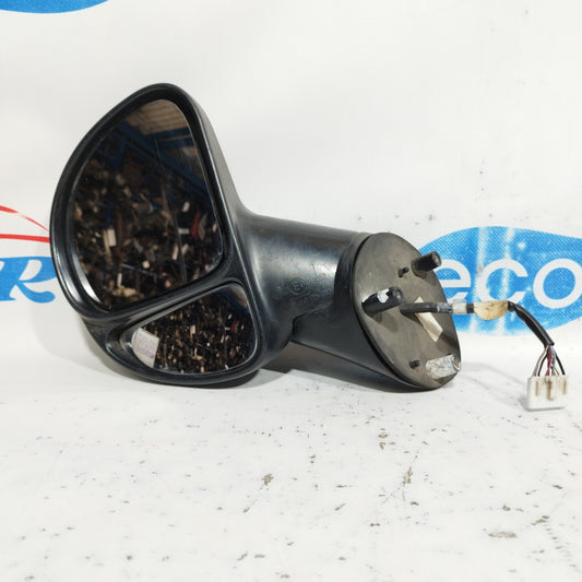 Schwarzer elektrischer Außenspiegel vorne links für Fiat Multipla 2005, 9-adrig, ecoAC8555