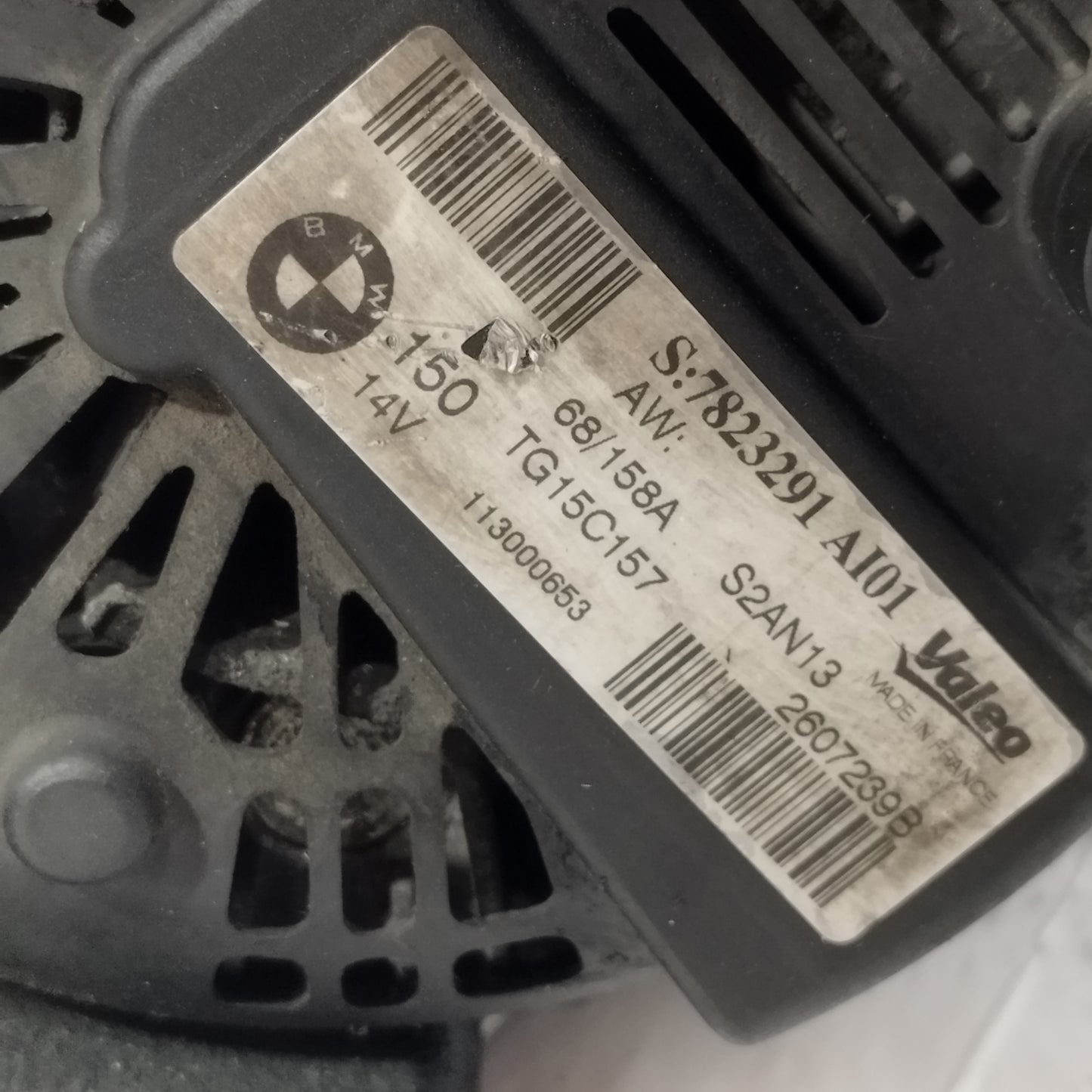 Alternatore Mini Countryman R60 1.6TD 2011 Cod: 7823291 ecoAC12913