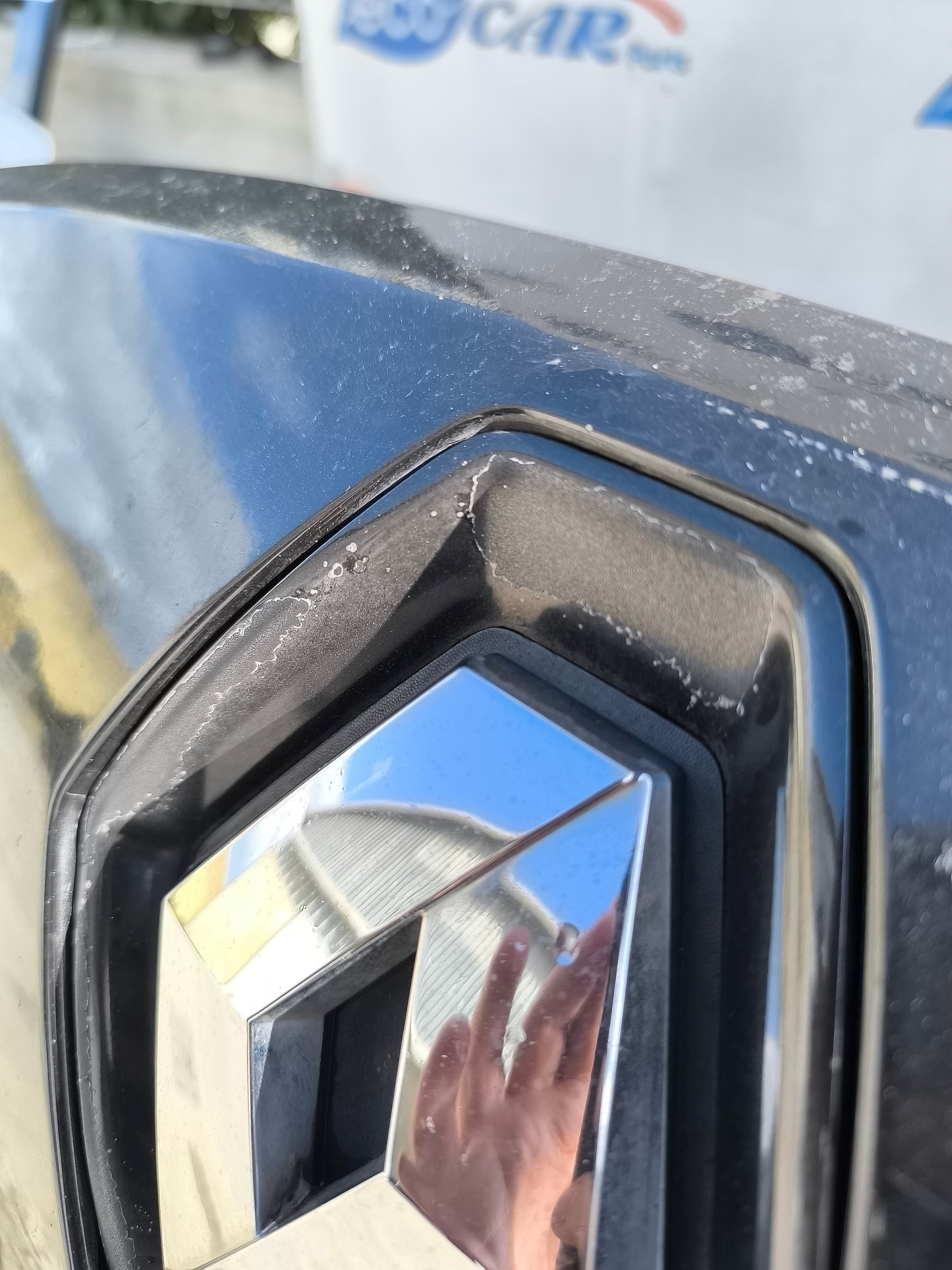 Schwarze Motorhaube Renault Laguna 2008 ecoAG5725