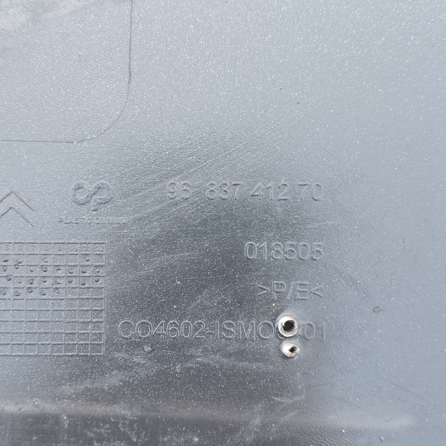 Paraurti posteriore bianco Citroen DS3 2009-2015 cod: 9683741270 ecoDM150