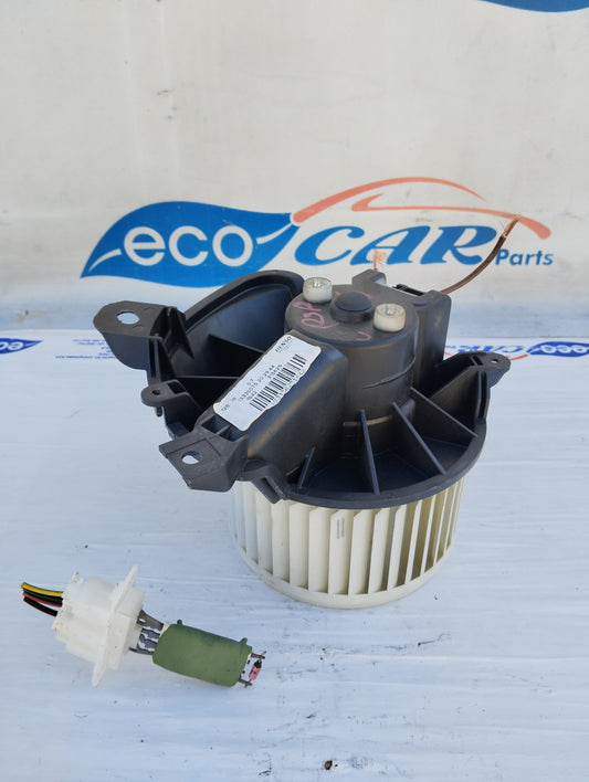 Passenger compartment heater fan complete with resistance Opel Corsa E code: 13335075 ecoAG5701