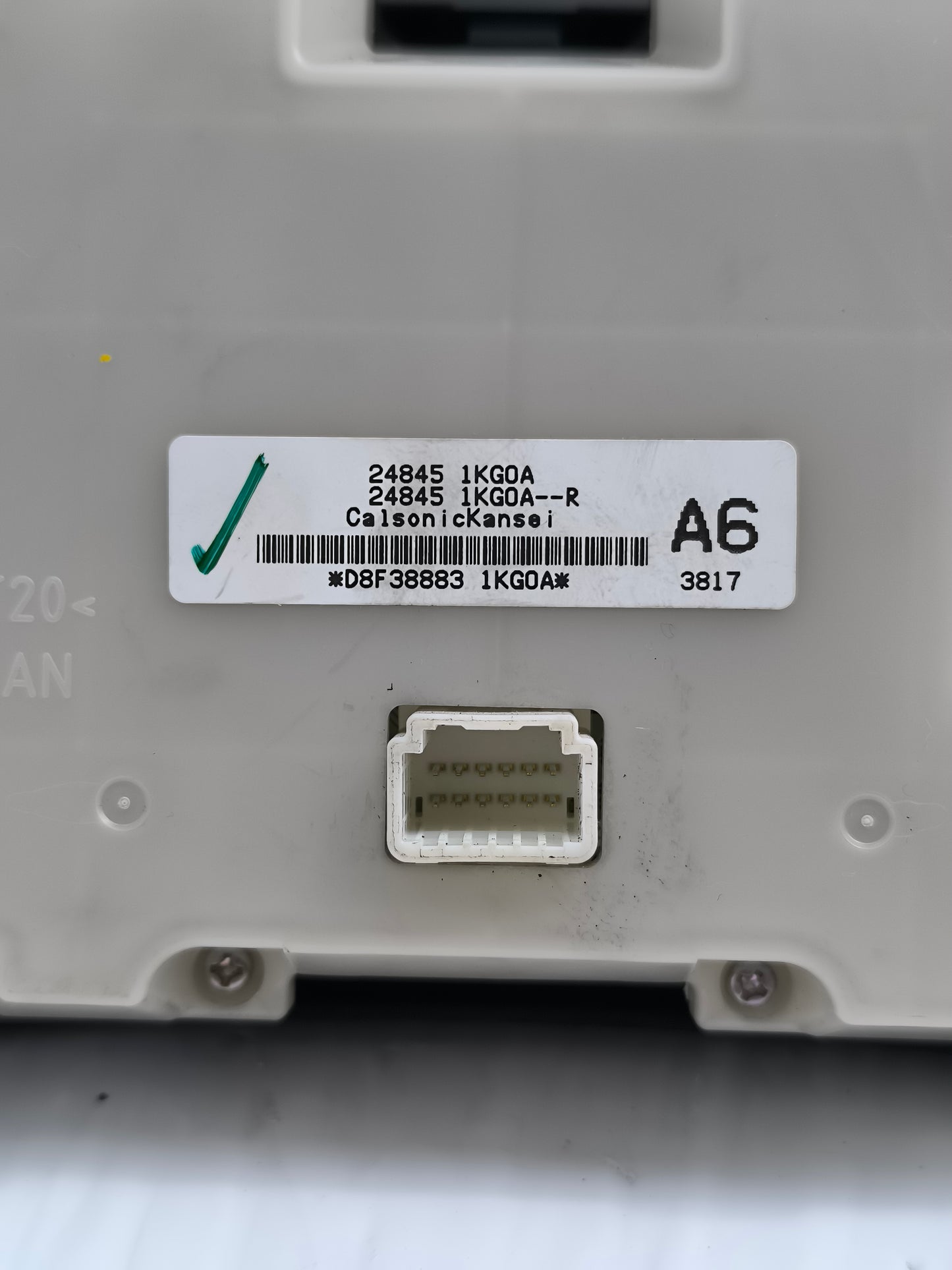 Pulsantiera comandi clima digitale Nissan Juke (F-15) anno 2010-2019 cod: 248451kg0a ecoAG8427