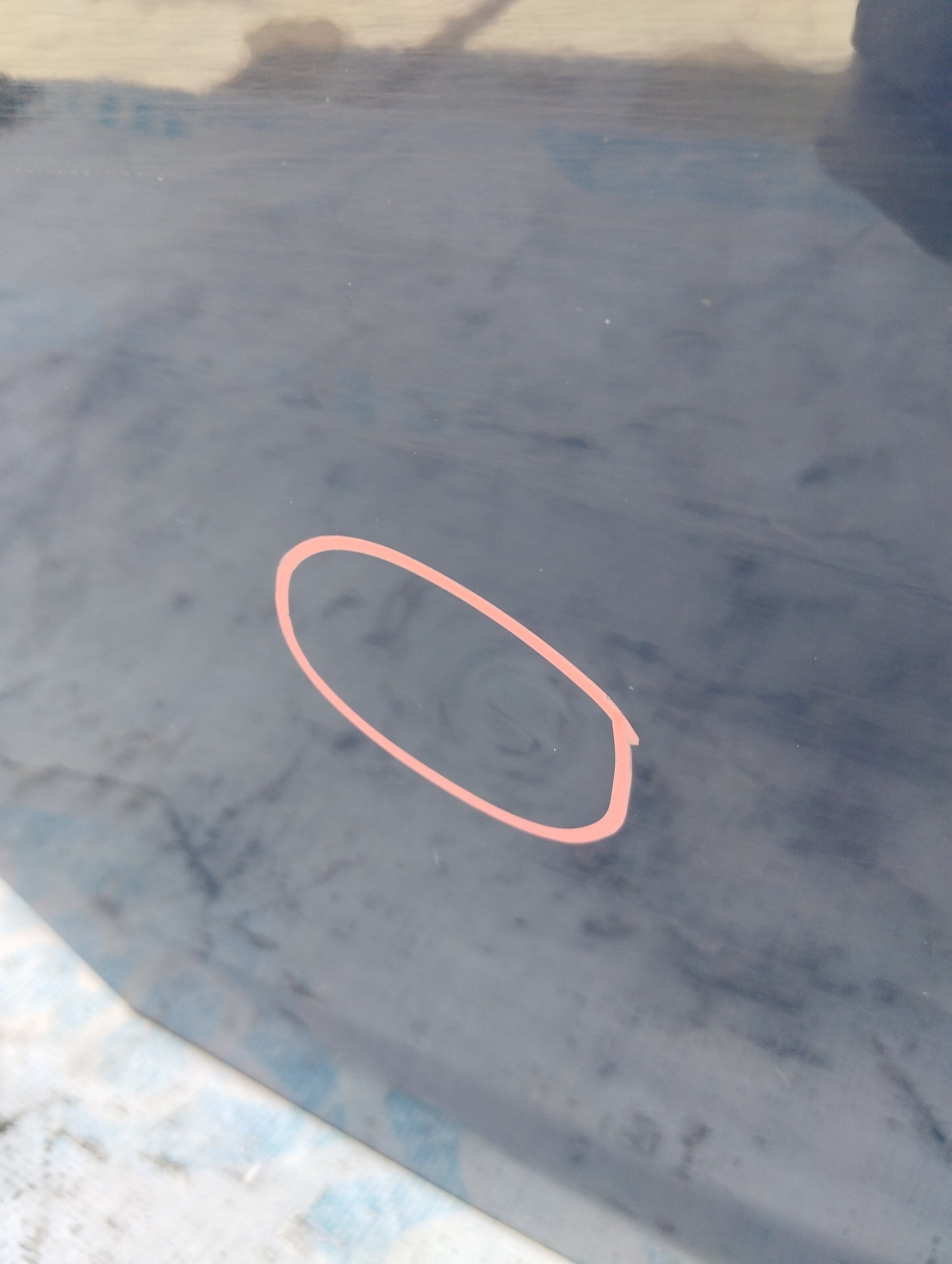 Ford Focus 2011 ecoAG5402 blue rear right door