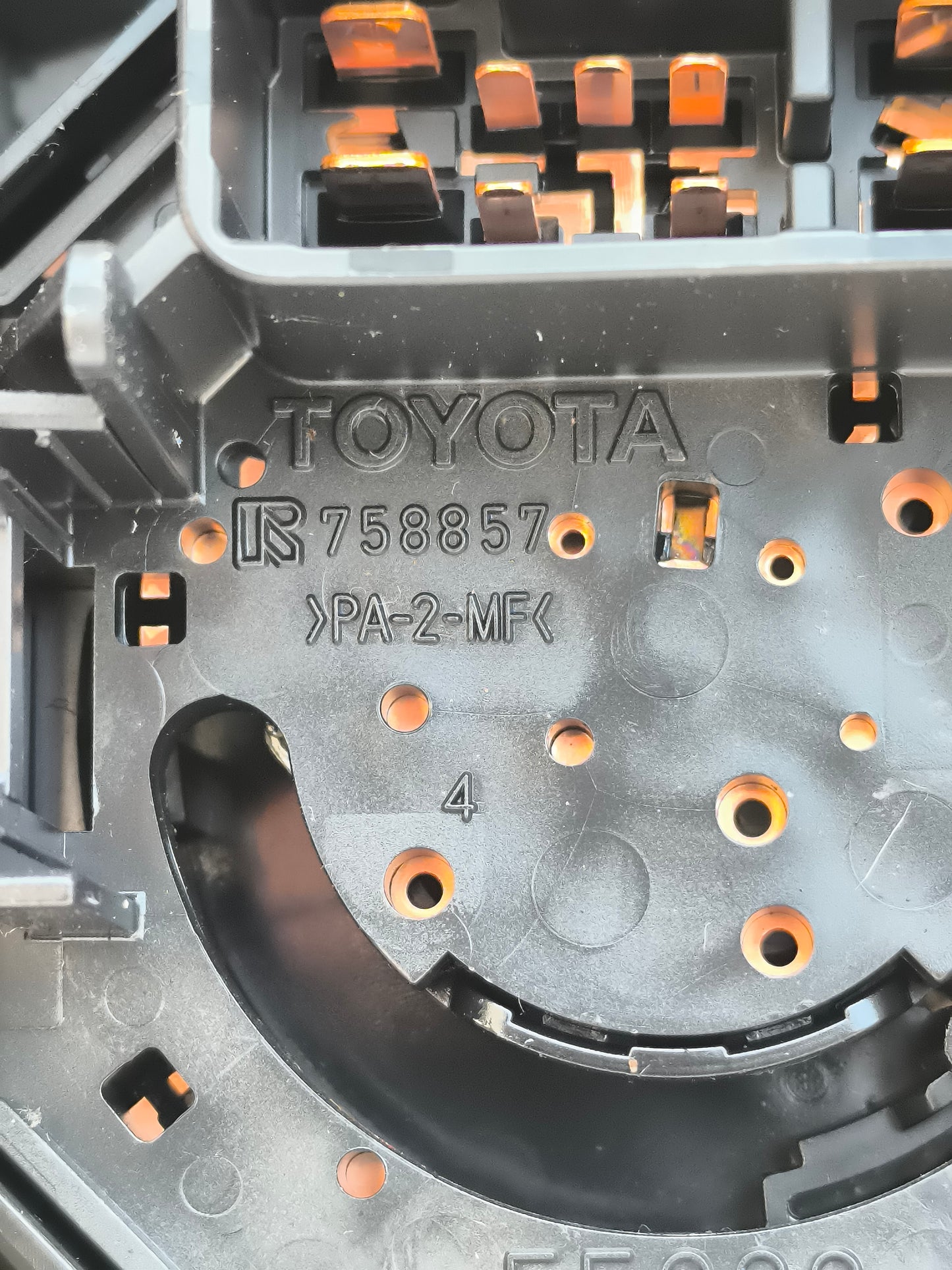 Manuelles Klimabedienteil Daihatsu Terios Baujahr 2009 Code 758857 ecoAG7155