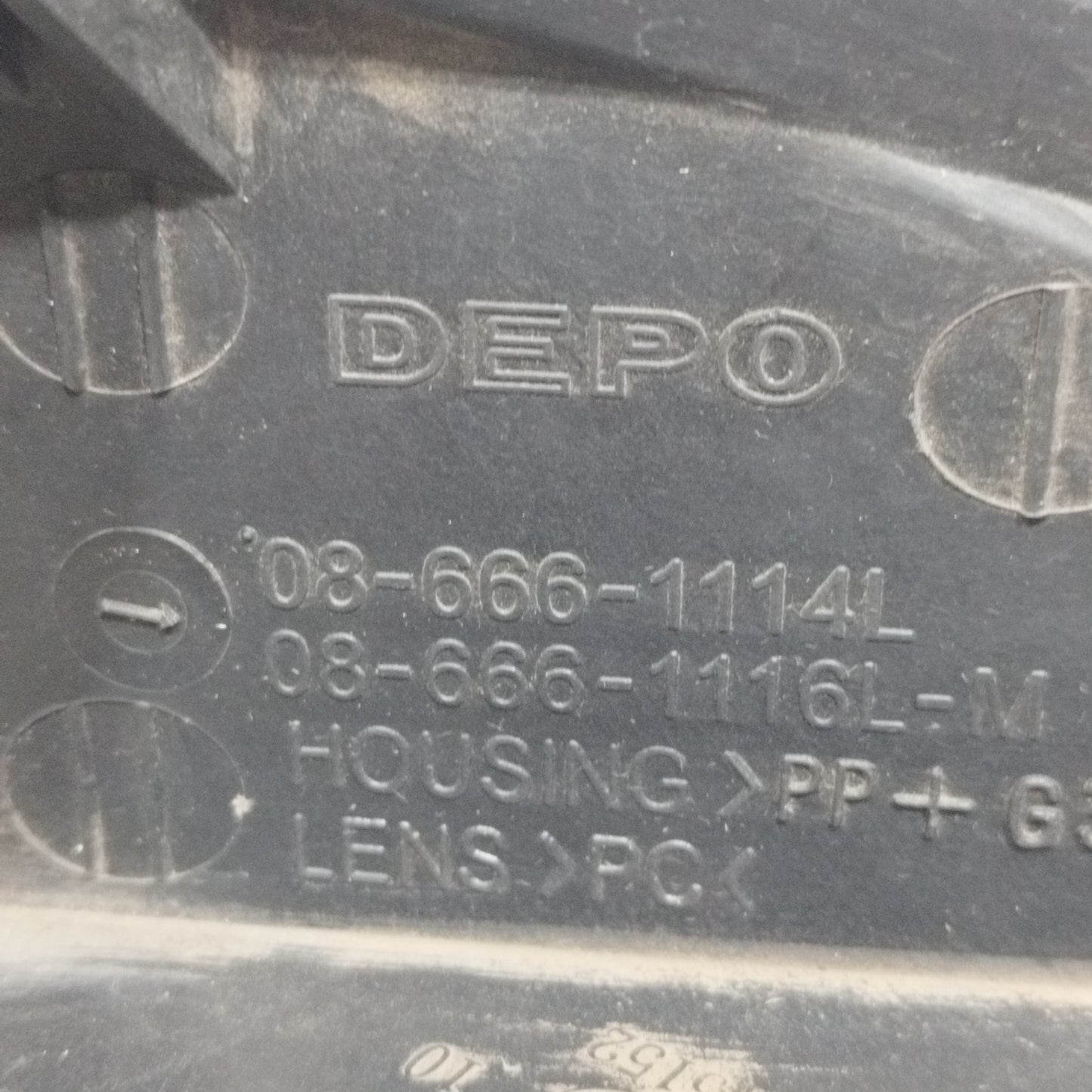 Front left headlight Lancia Musa 2007 DEPO ecoAC11174