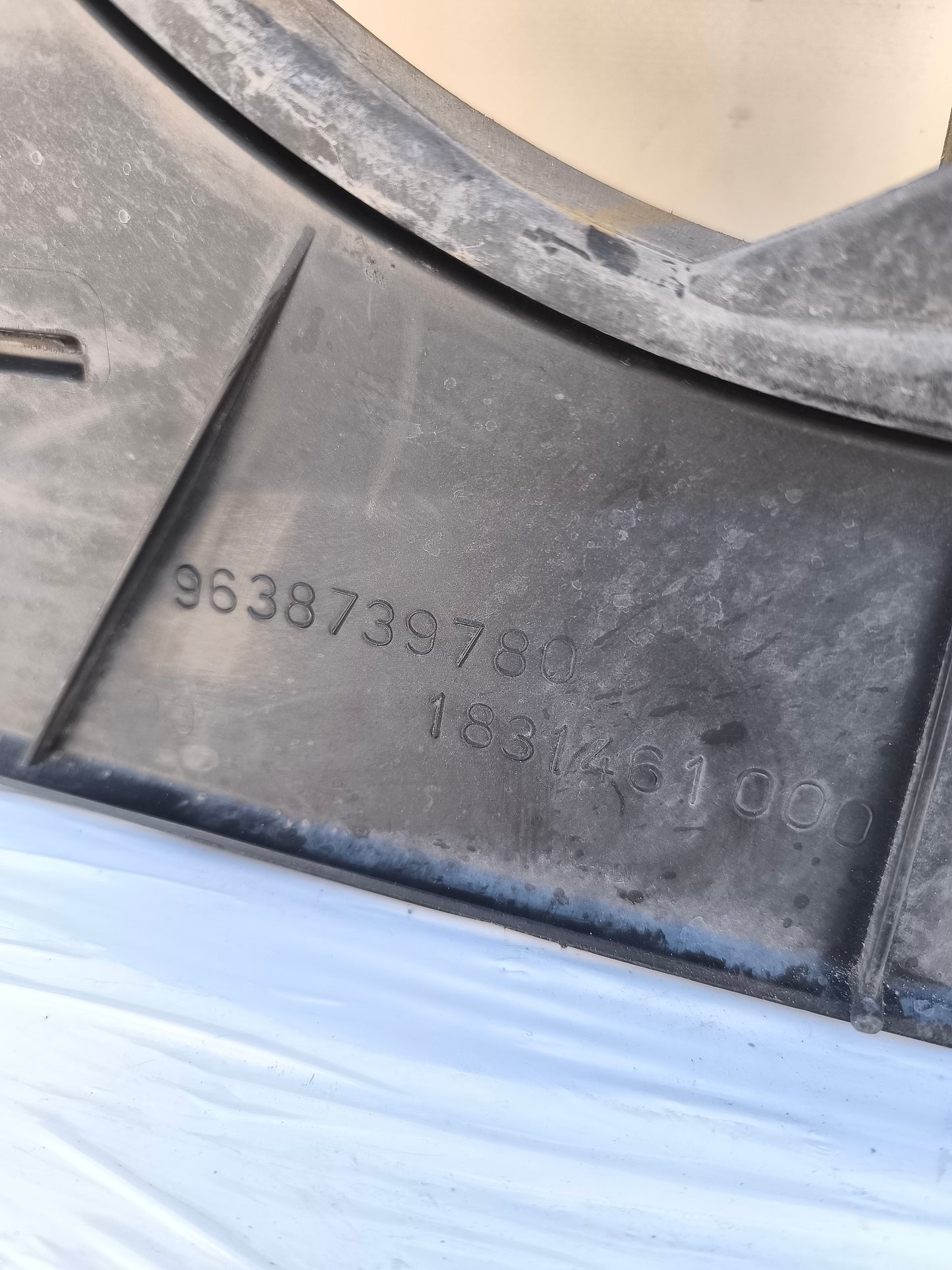 Ventola radiatore Citroen C3 1.4 HDI anno 2006 cod. 9638739780 ecoAG7551