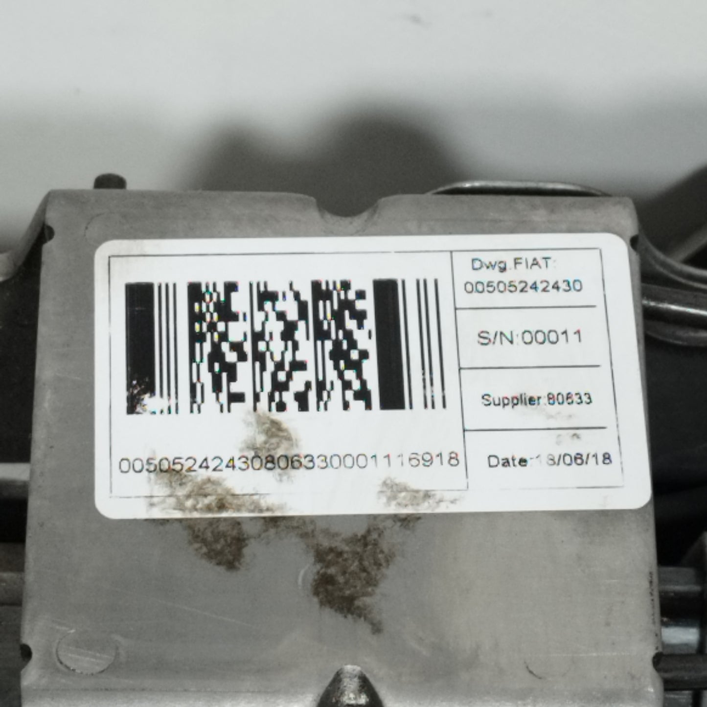 Piantone sterzo Alfa Romeo Giulietta 2016 Cod: 00505242430 ecoAC13215