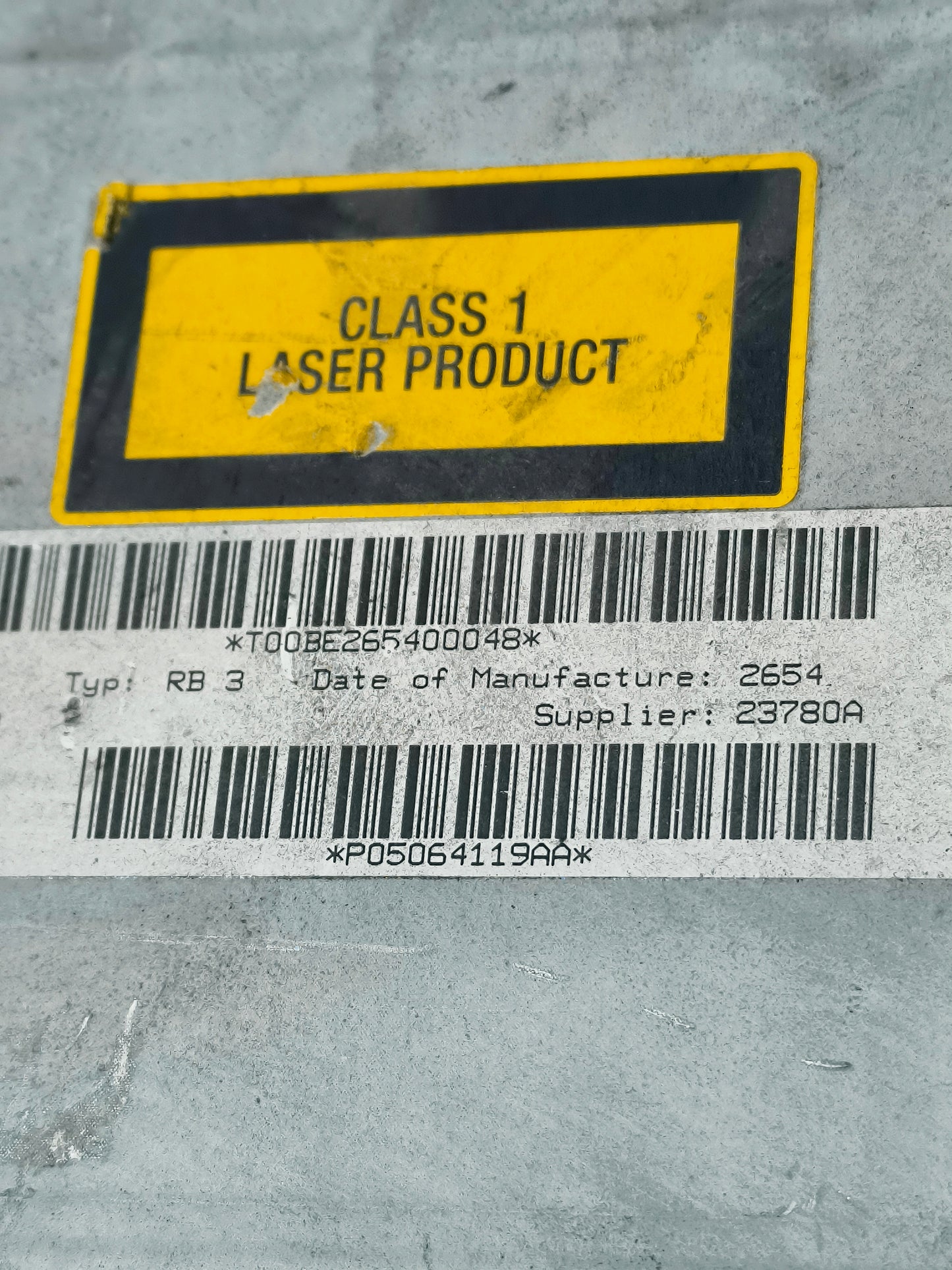 Autoradio Jeep Grand Cherokee 2005 Cod. p05064119aa ecoAG6314