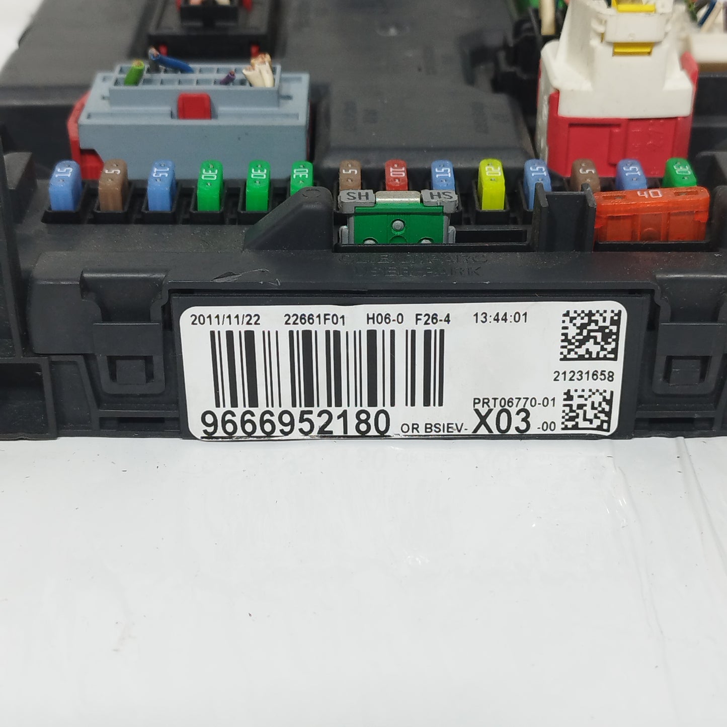 Kit accensione Citroen C3 1.4B 2012 Cod: V29010314A ecoAC12538