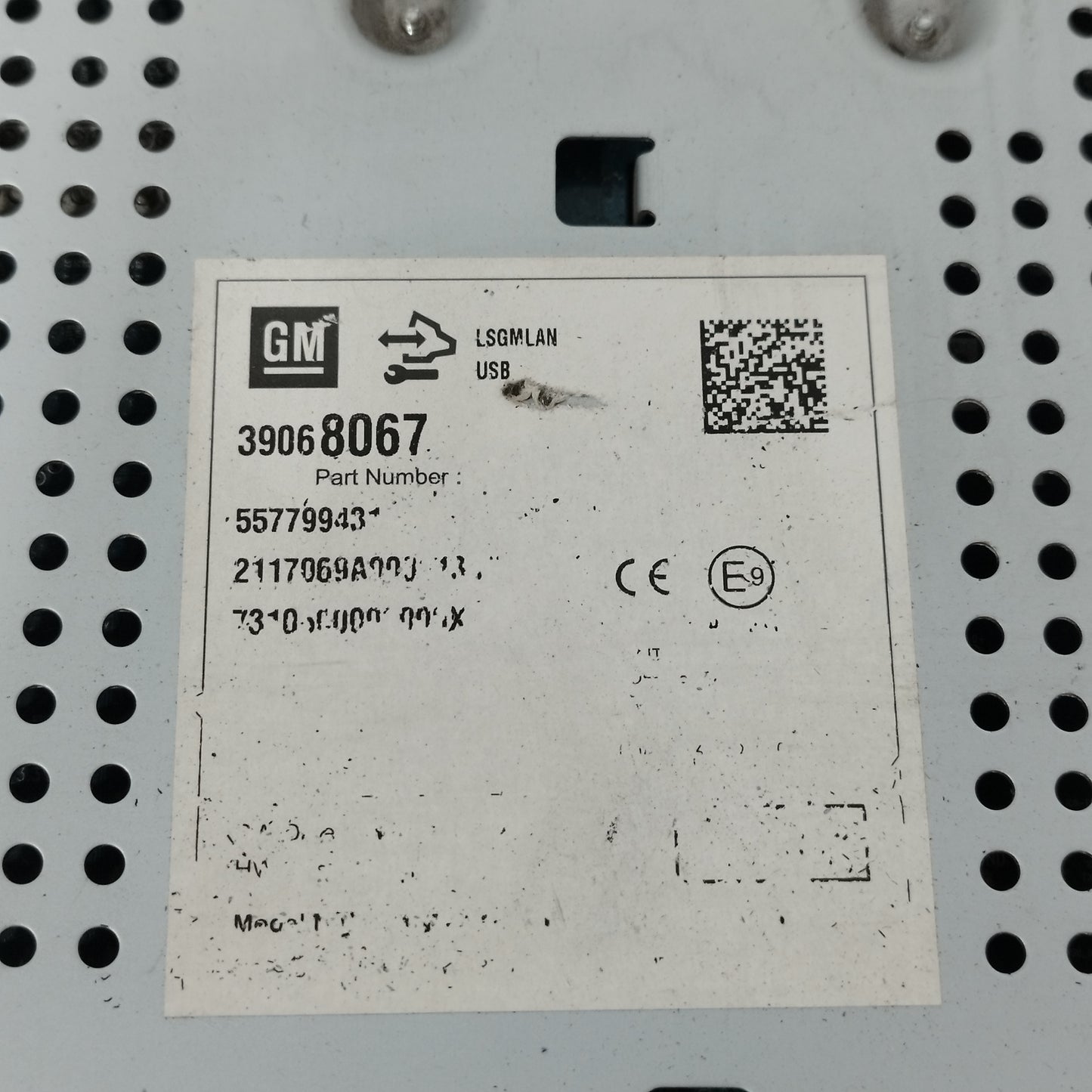 Opel Corsa E 2017 Autoradio Art.-Nr.: 39068067 ecoAC14051