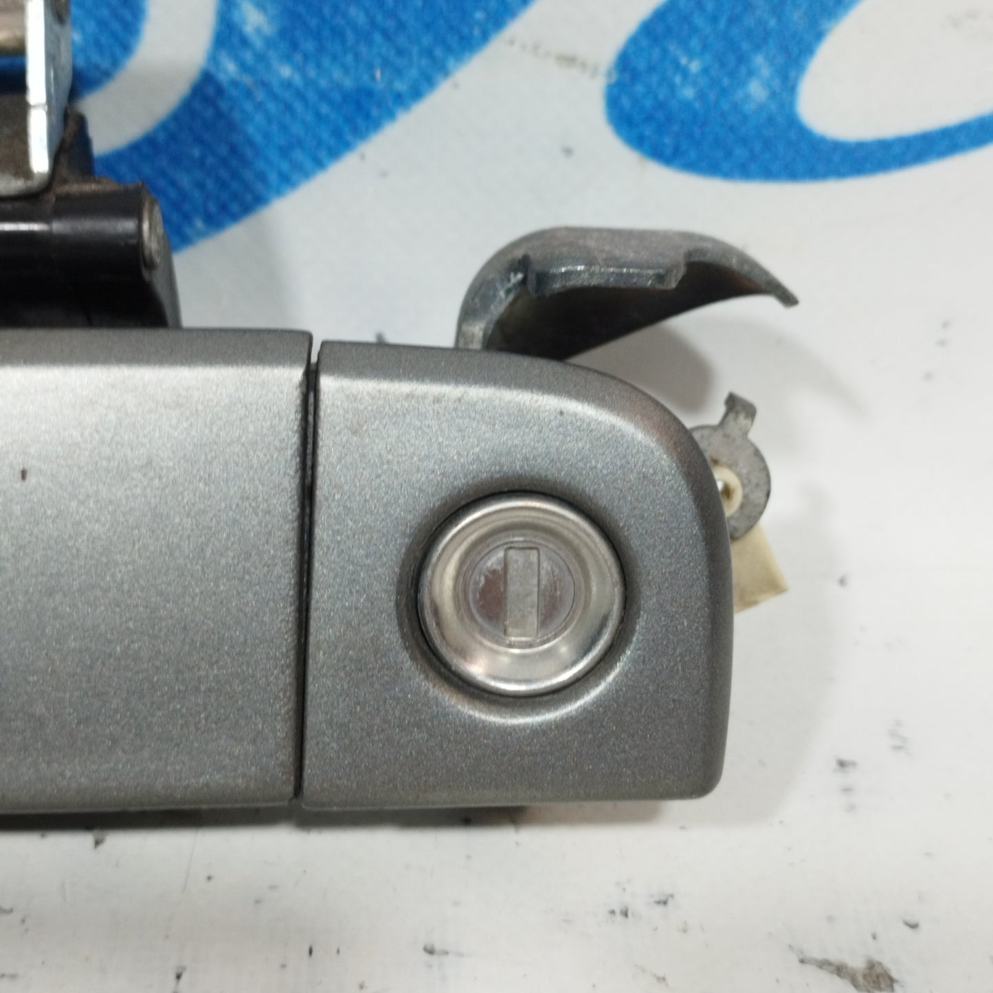 Front left external handle satin grey Kia Soul 2008 ecoAC9385