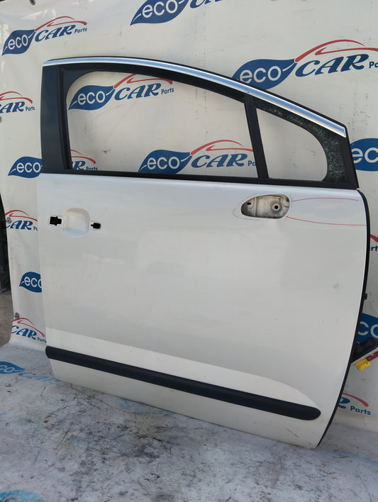 Front right door white Peugeot 3008 ecoAG5686