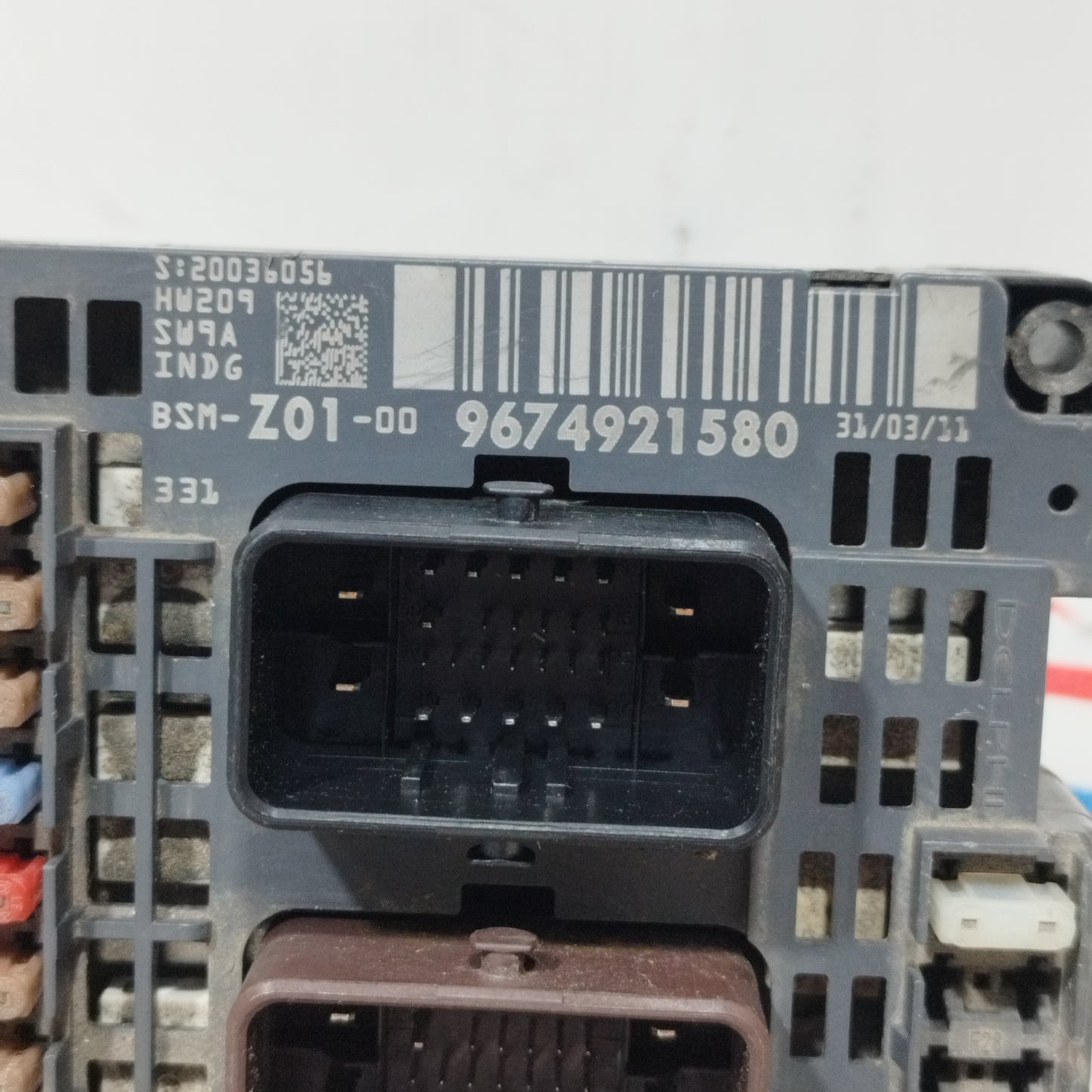 Centralina portafusibili Citroen C4 1.6 HDI 2011 cod: 9674921580 ecoAC10127