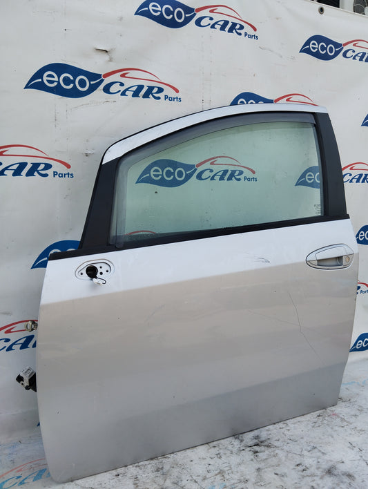 Front door left silver grey Fiat Grande Punto ecoAG5464