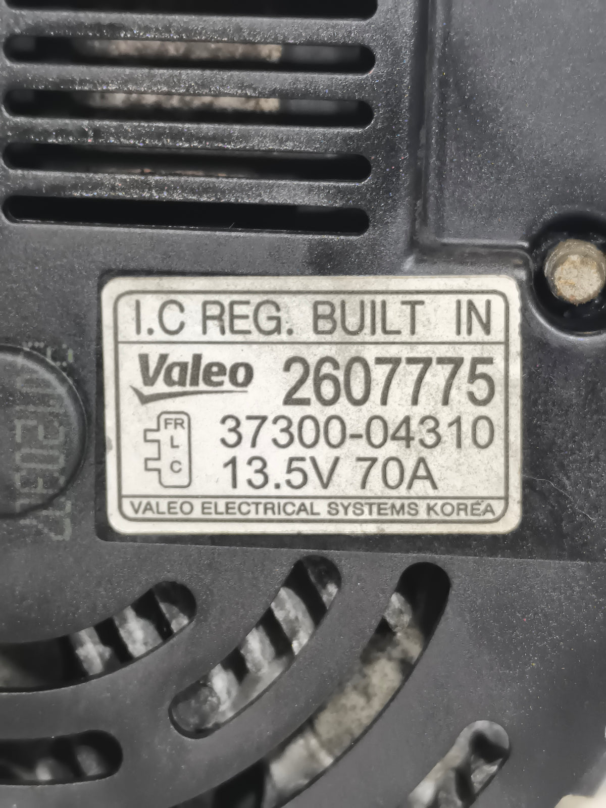 Alternatore Kia Picanto II (TA) 1.0 B anno 2011-2017 cod: 2607775 ecoAG9890