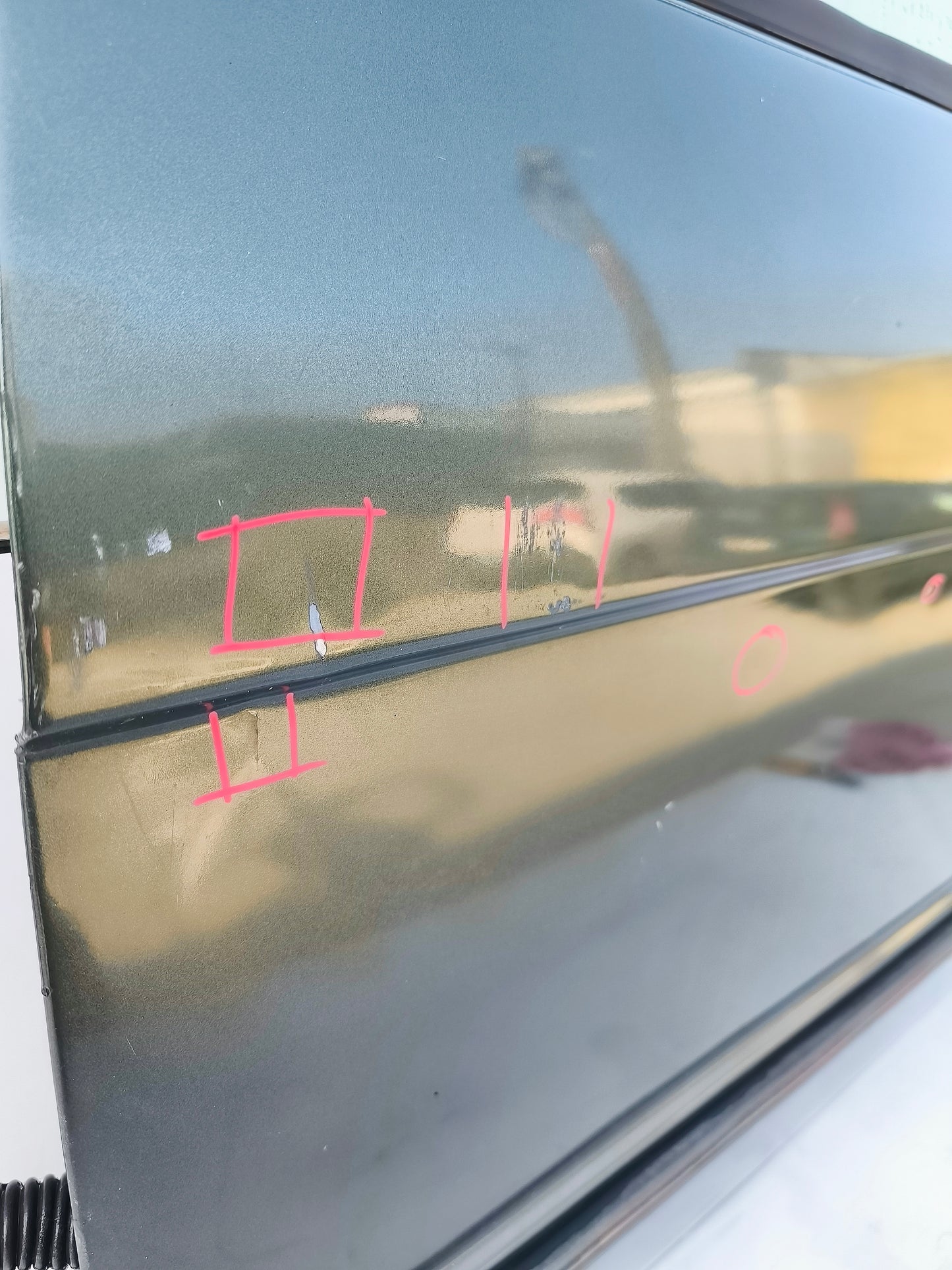 Sportello anteriore sx verde scuro Land Rover Range Rover Classic ecoAG7141