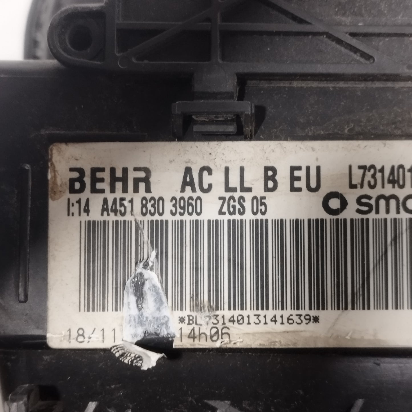 Manual stove Smart Fortwo 451 2011 code: A4518300060 ecoAC8363