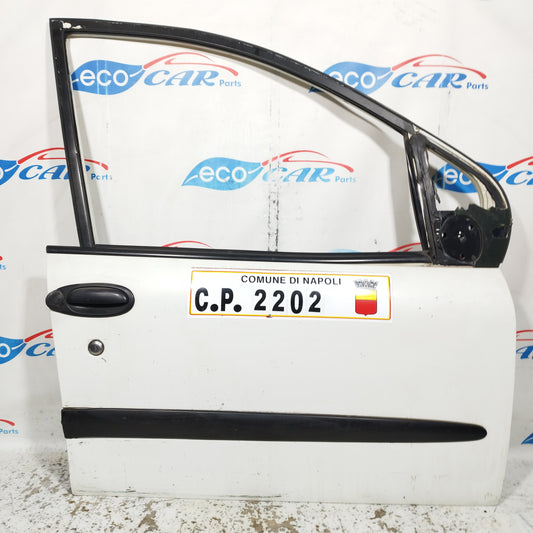 White right front door Fiat Multipla 2008 ecoAC1451