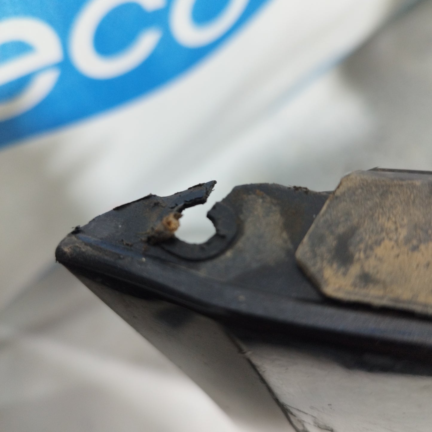 Black Front Bumper Volkswagen Polo 2008 ecoAC10134