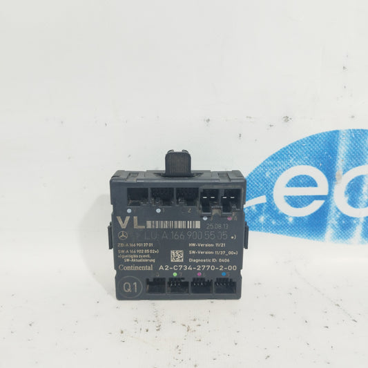 Centralina comfort porta anteriore Sx Mercedes Classe A W176 2012 cod: A1669005505 ecoAC8484