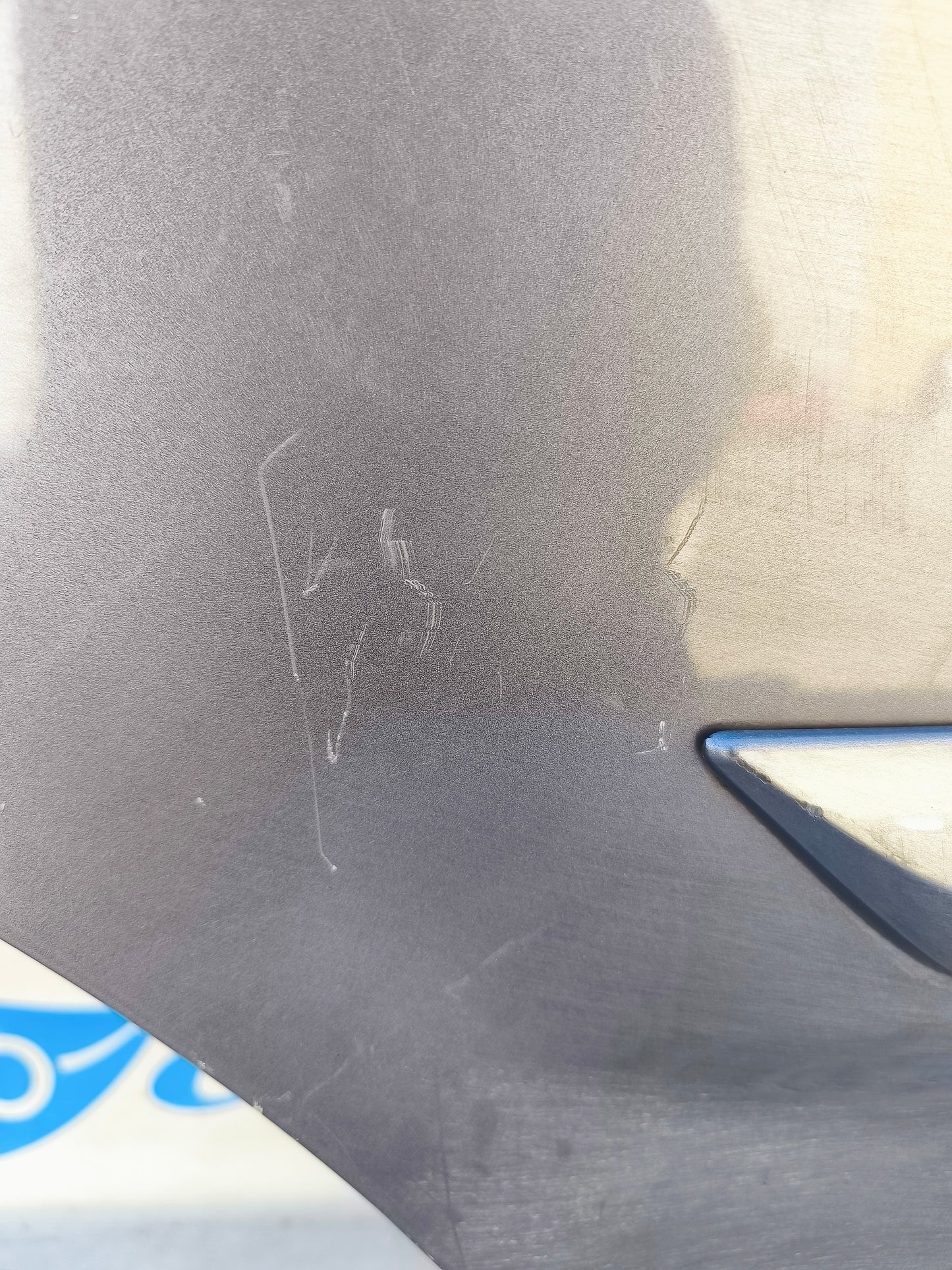 Rear door right gunmetal grey DR2 ecoAG5741