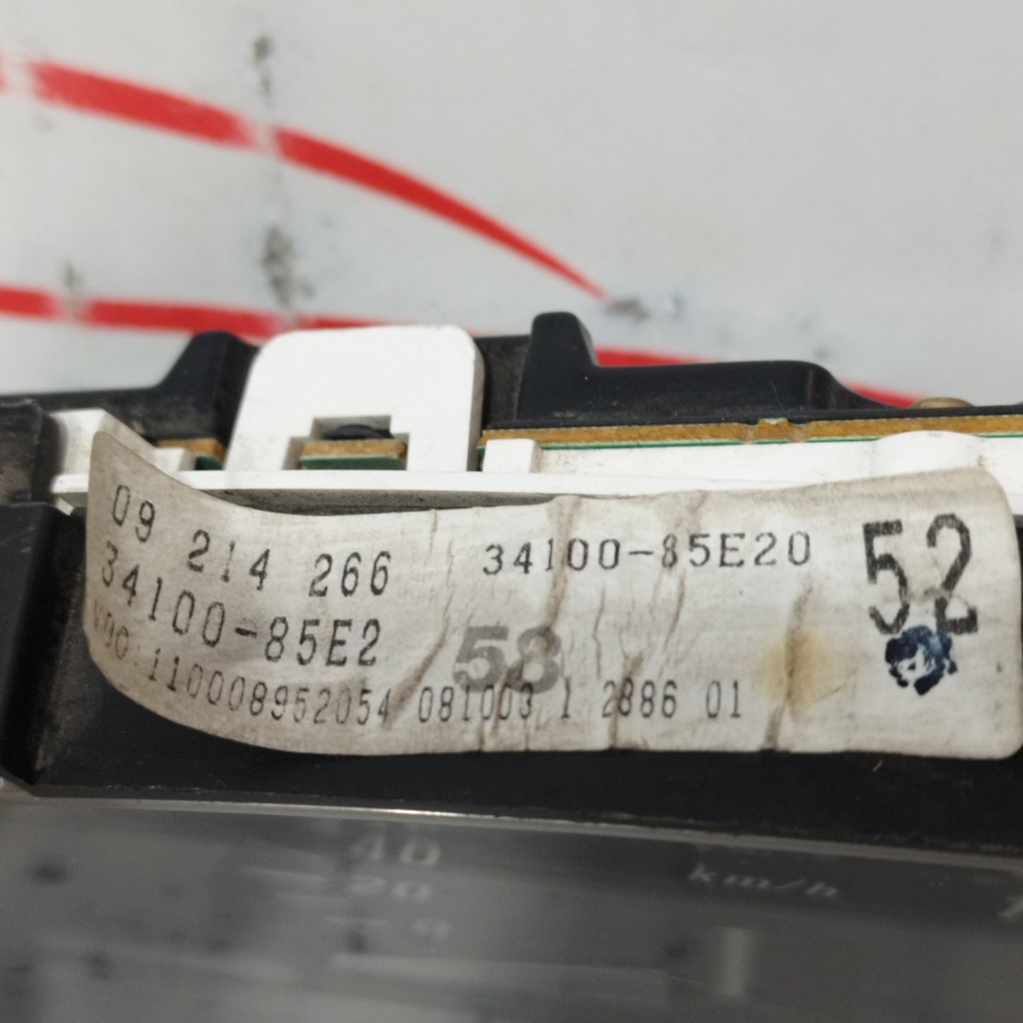 Kombiinstrument Opel Agila 1.3 D 2002 Code: 34100-85e2 ecoAC10571