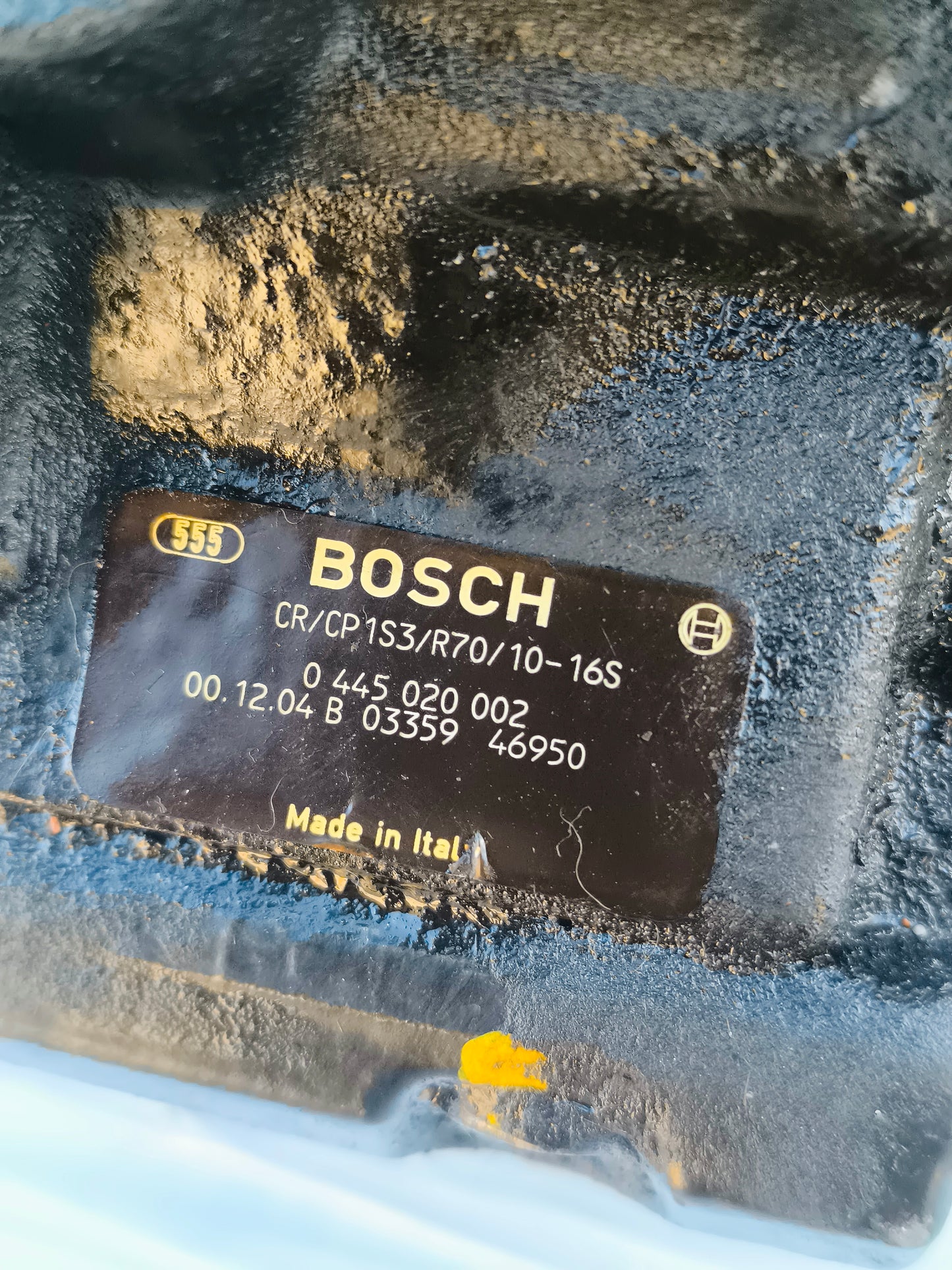 Bosch Common-Rail-Einspritzpumpe für Iveco Daily 2.8 D, Baujahr 2005, Teilenummer 0445020002, ecoAG6049