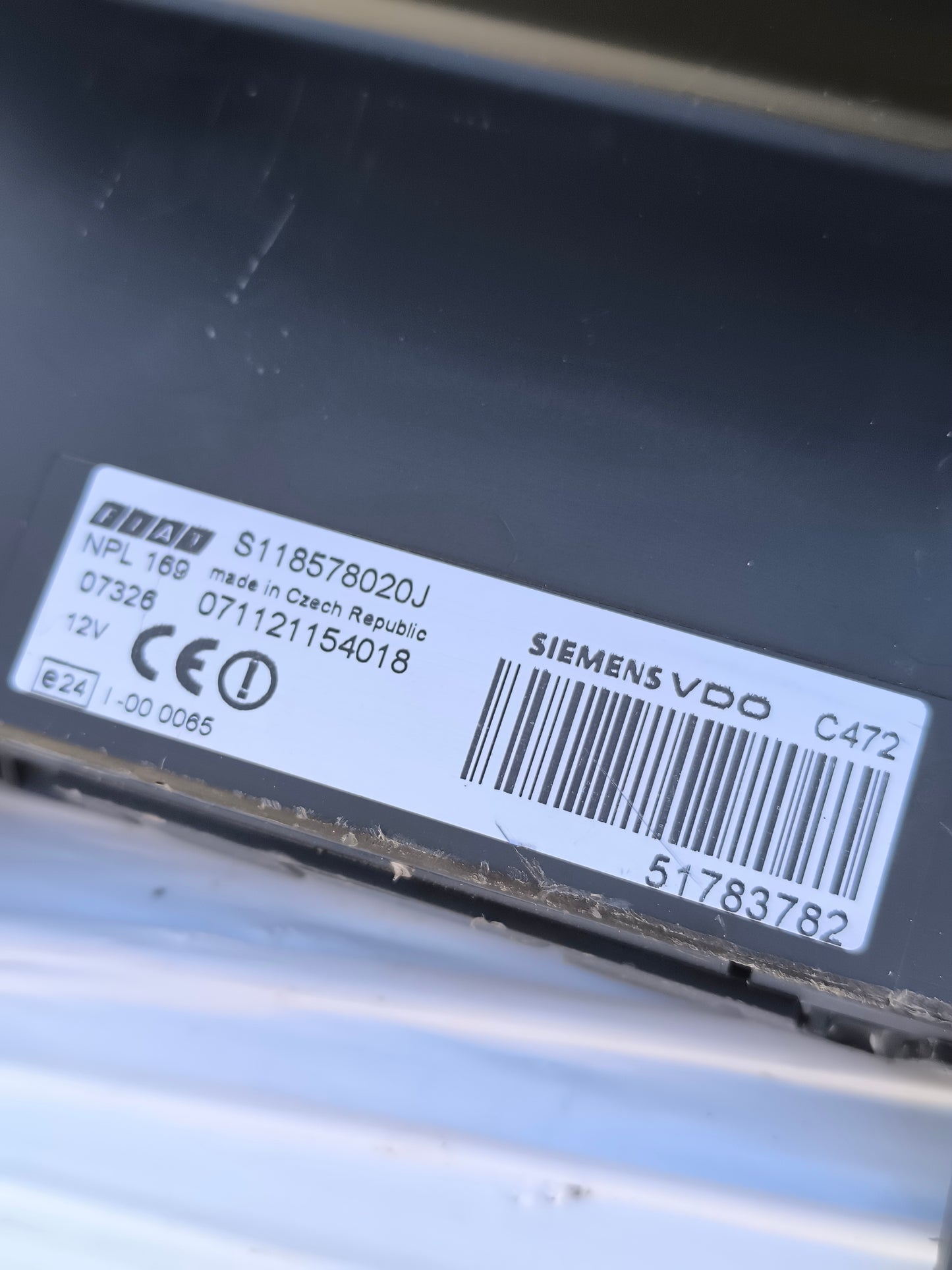 Centralina body computer Fiat Panda 169 cod: S118578020J ecoAG7549