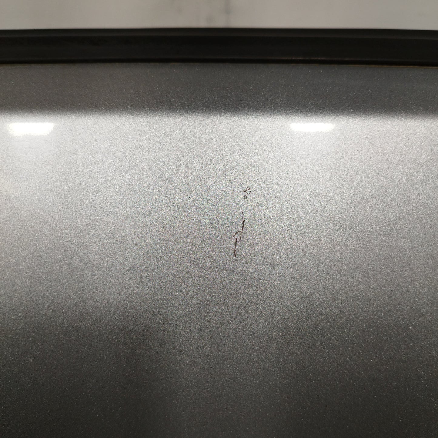 Front door right silver grey Volkswagen Polo 2006 ecoAC8544