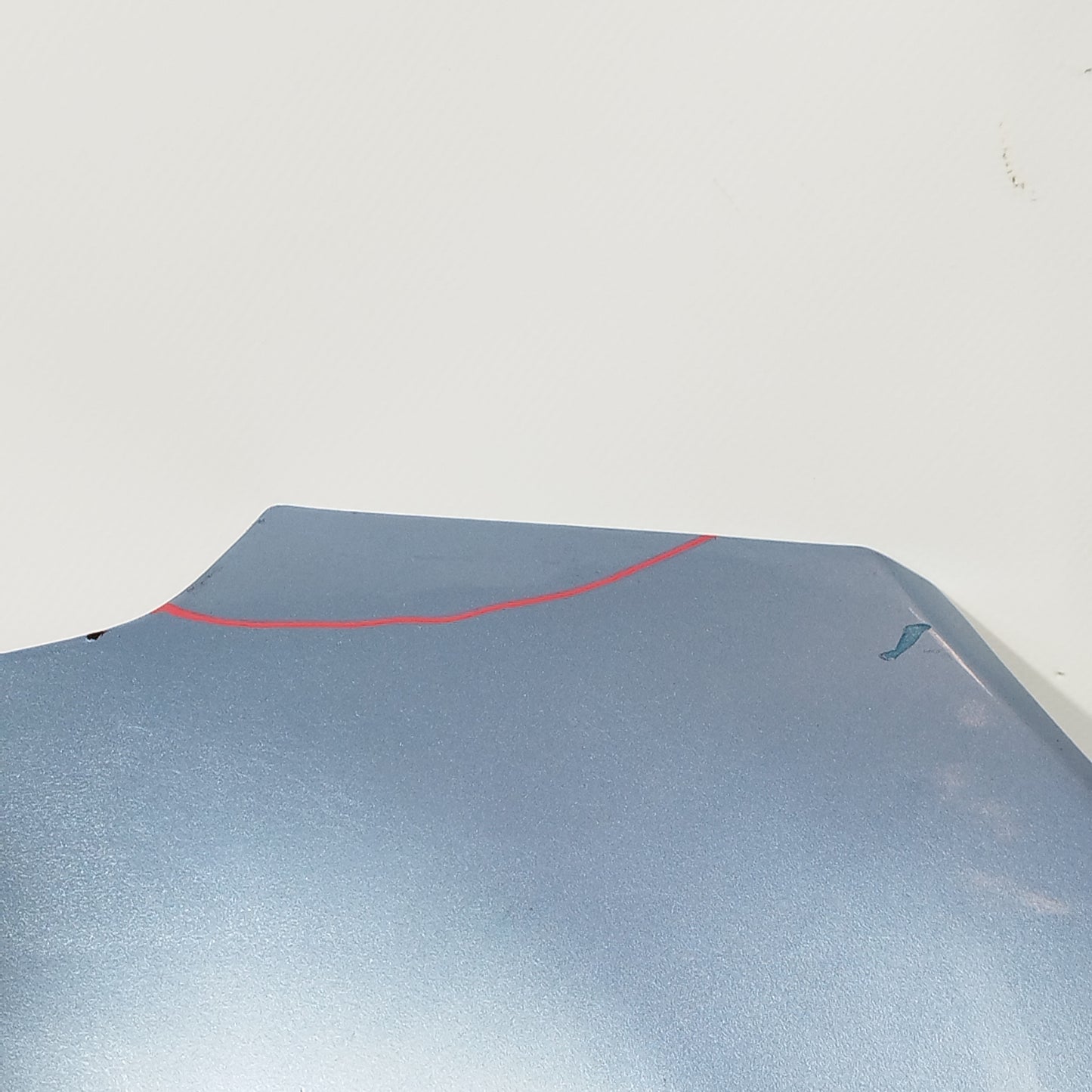 Kia Picanto 2012 ecoAC11698 hellblaue Motorhaube