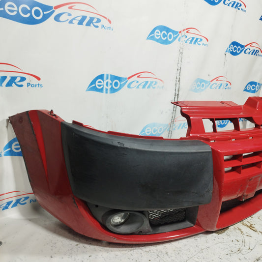 Red front bumper Fiat Doblo 2006 ecoAC10695
