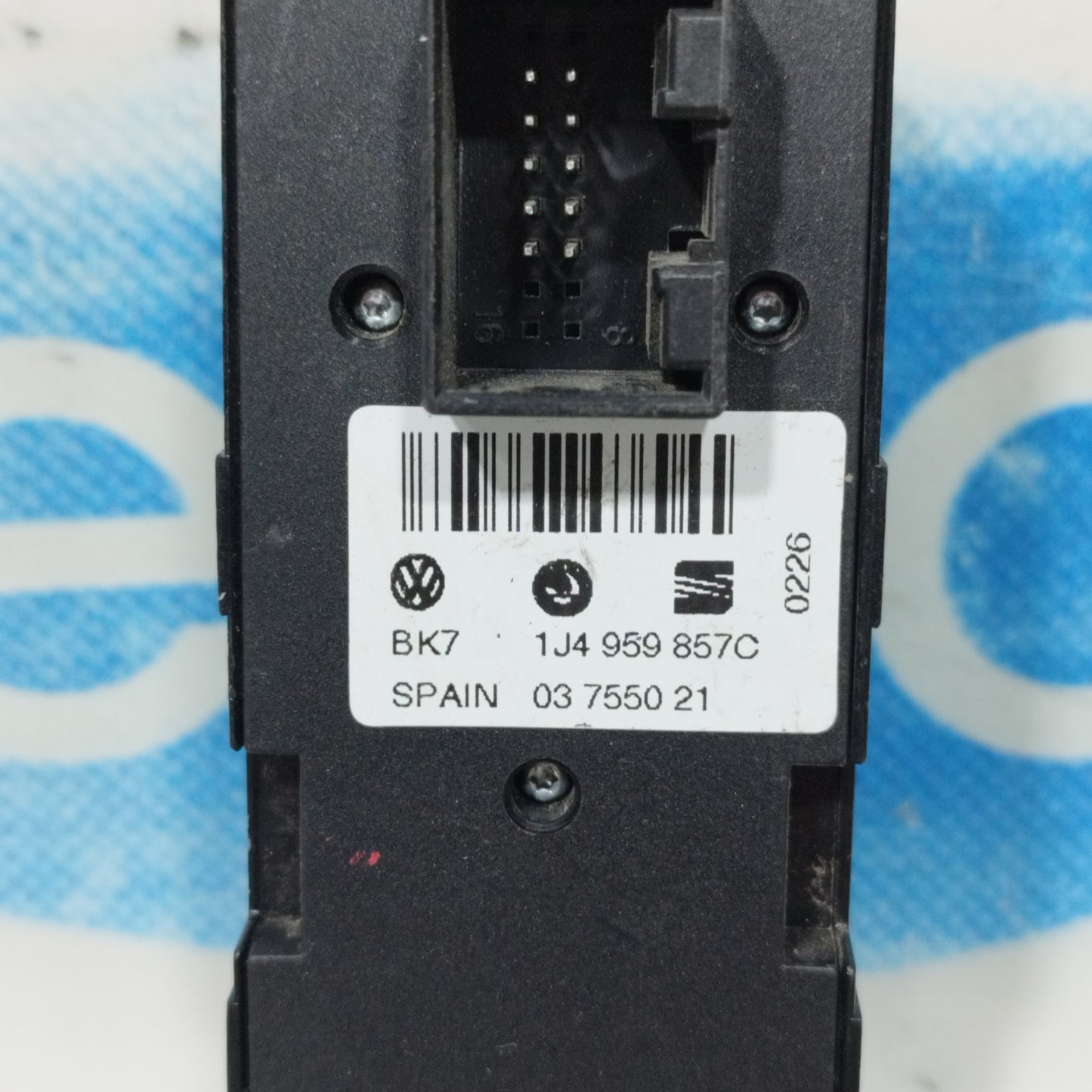 Pulsantiera anteriore sx Skoda Octavia 2004 Cod: 1J4959857C ecoAC10274