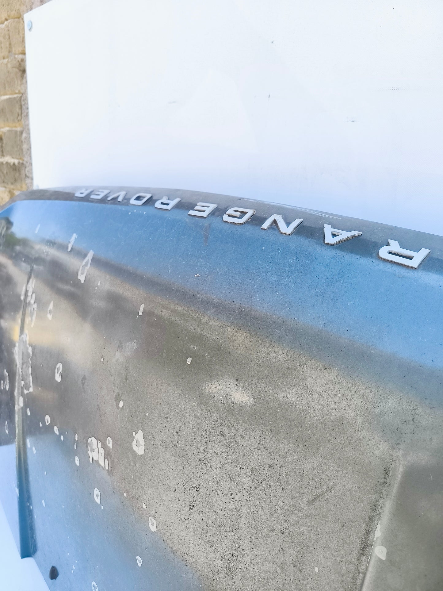 Cofano anteriore verde Land Rover Range Rover Classic anno 1990 ecoAG7160