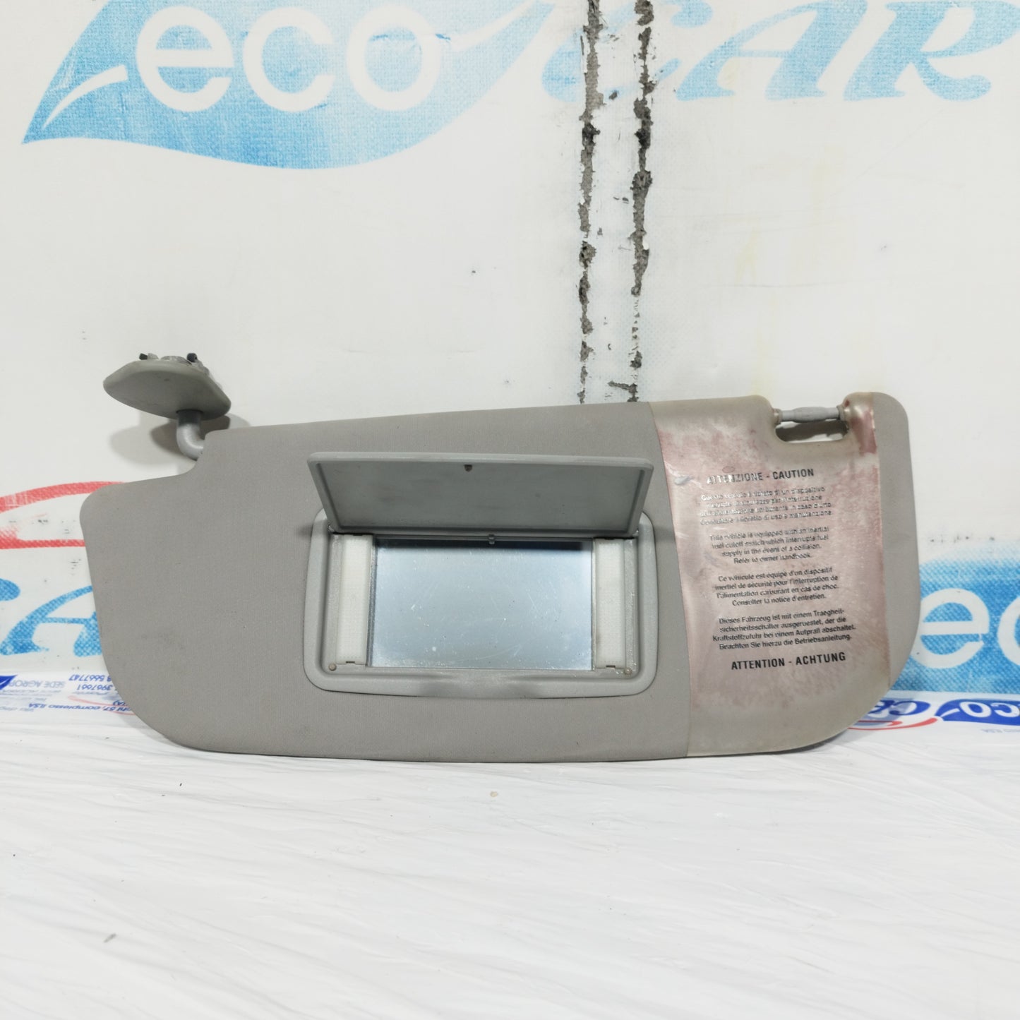 Left sun visor grey Alfa Romeo 147 2001 (I series) ecoAC11023