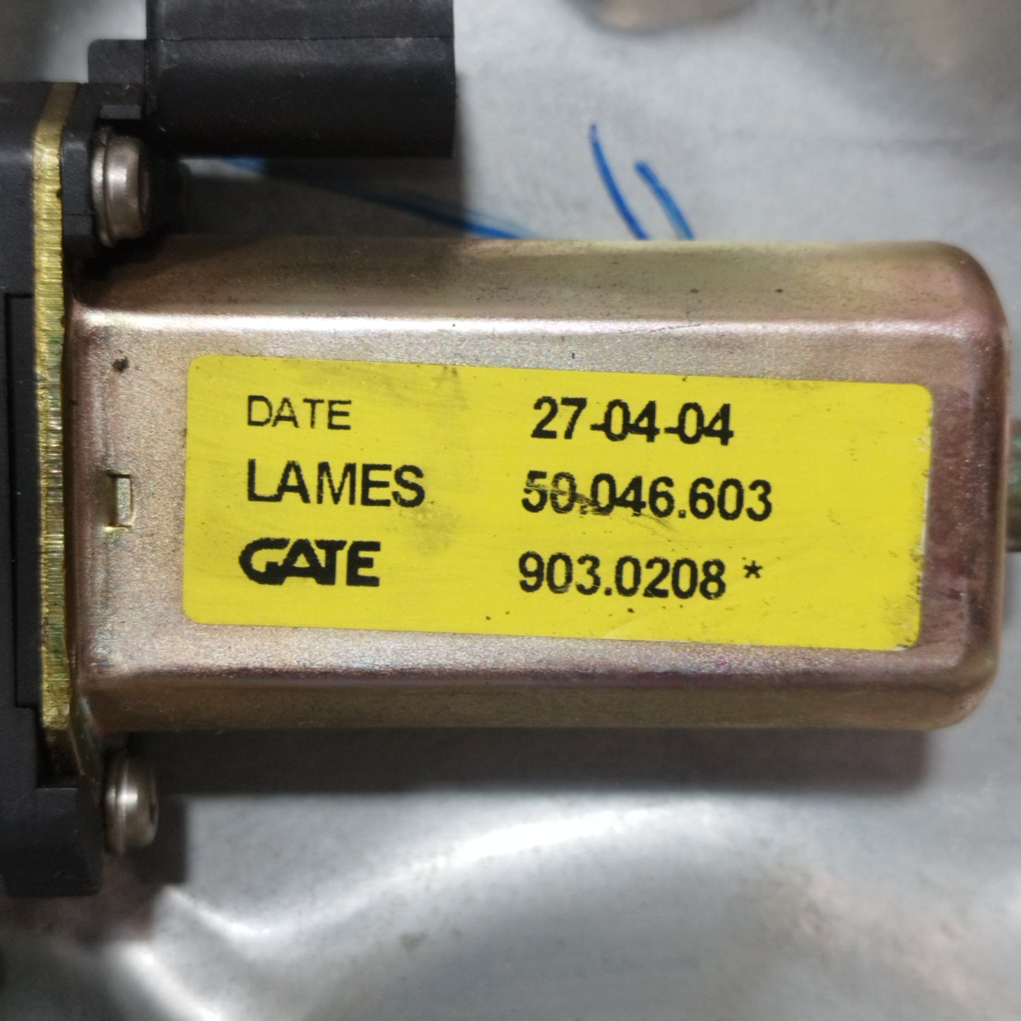 Cremagliera a pannello posteriore dx Lancia Musa 2006 cod: 9030208 ecoAC9778