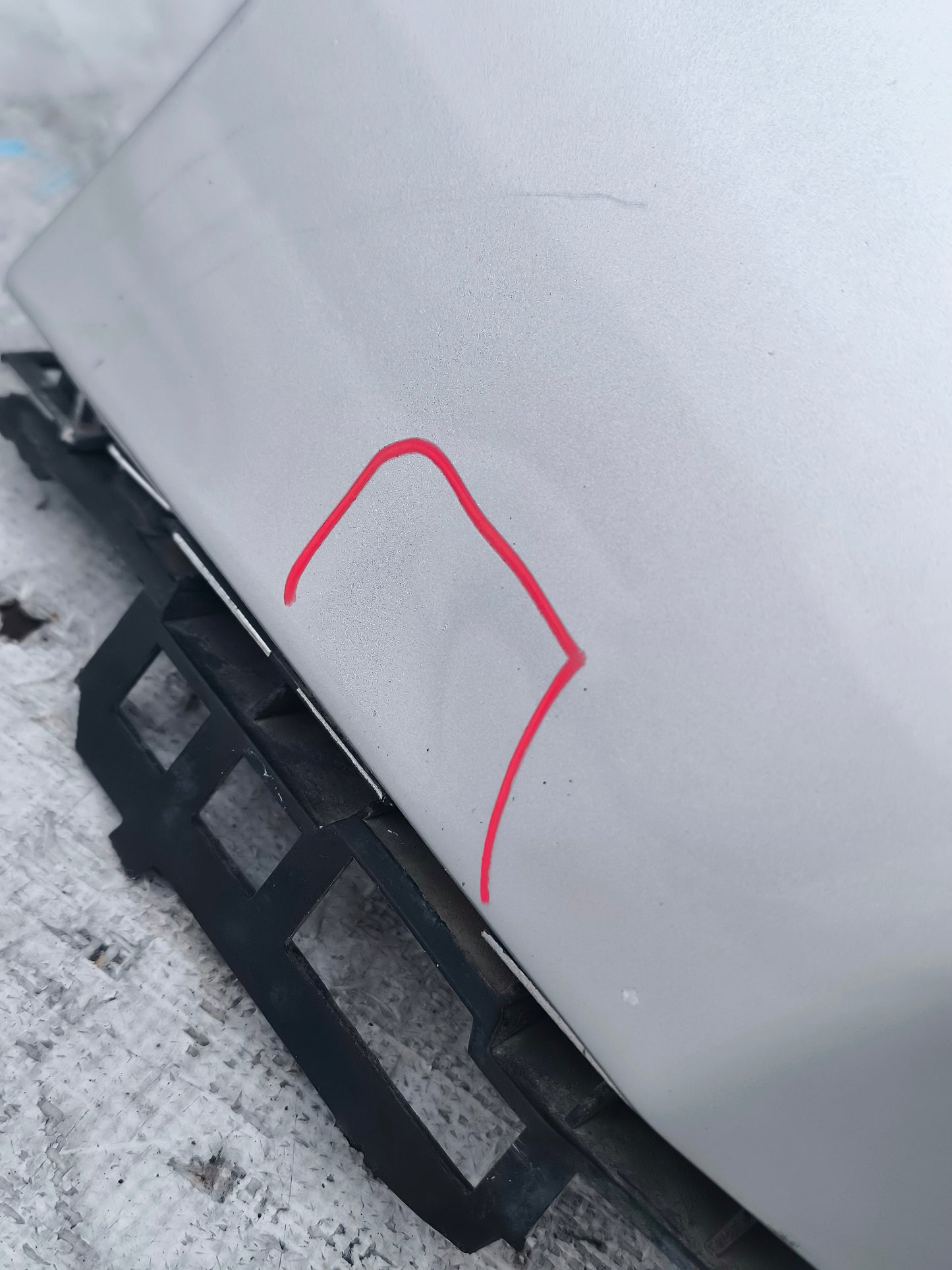 Left fender silver grey Mercedes A-Class w176 ecoAG5948