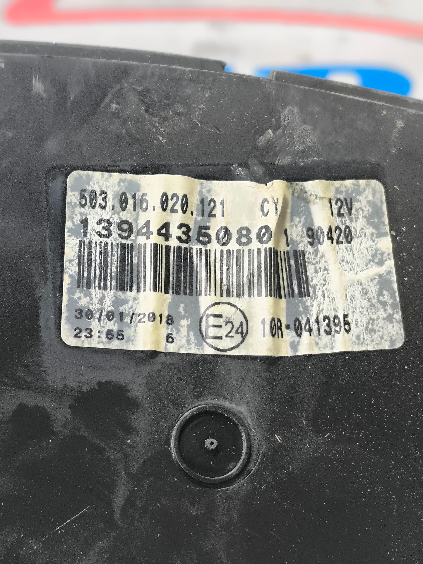 Instrument Cluster Fiat Ducato 2.3 MTJ 2016 cod.1394435080 ecoAG6159