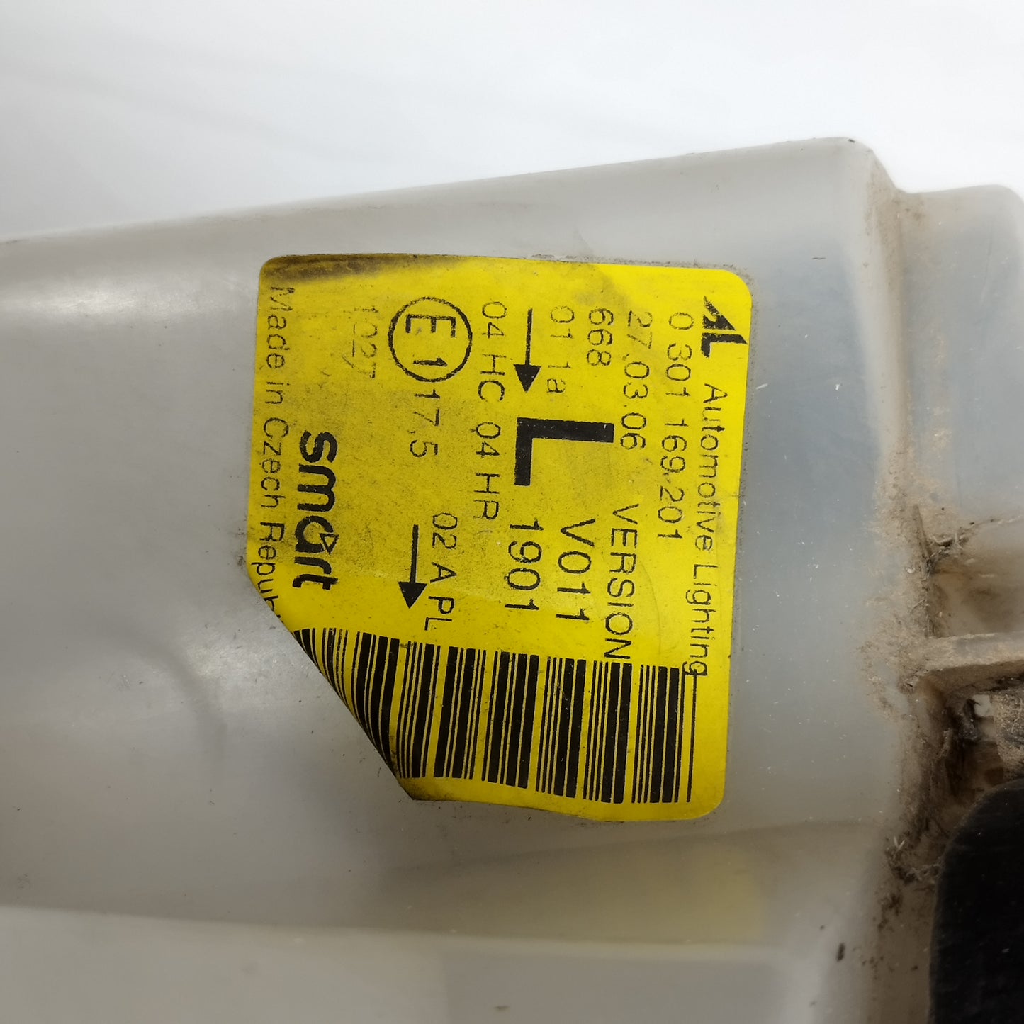 Linker Frontscheinwerfer Smart fortwo 450 2004 Code: 0301169201 ecoAC13445